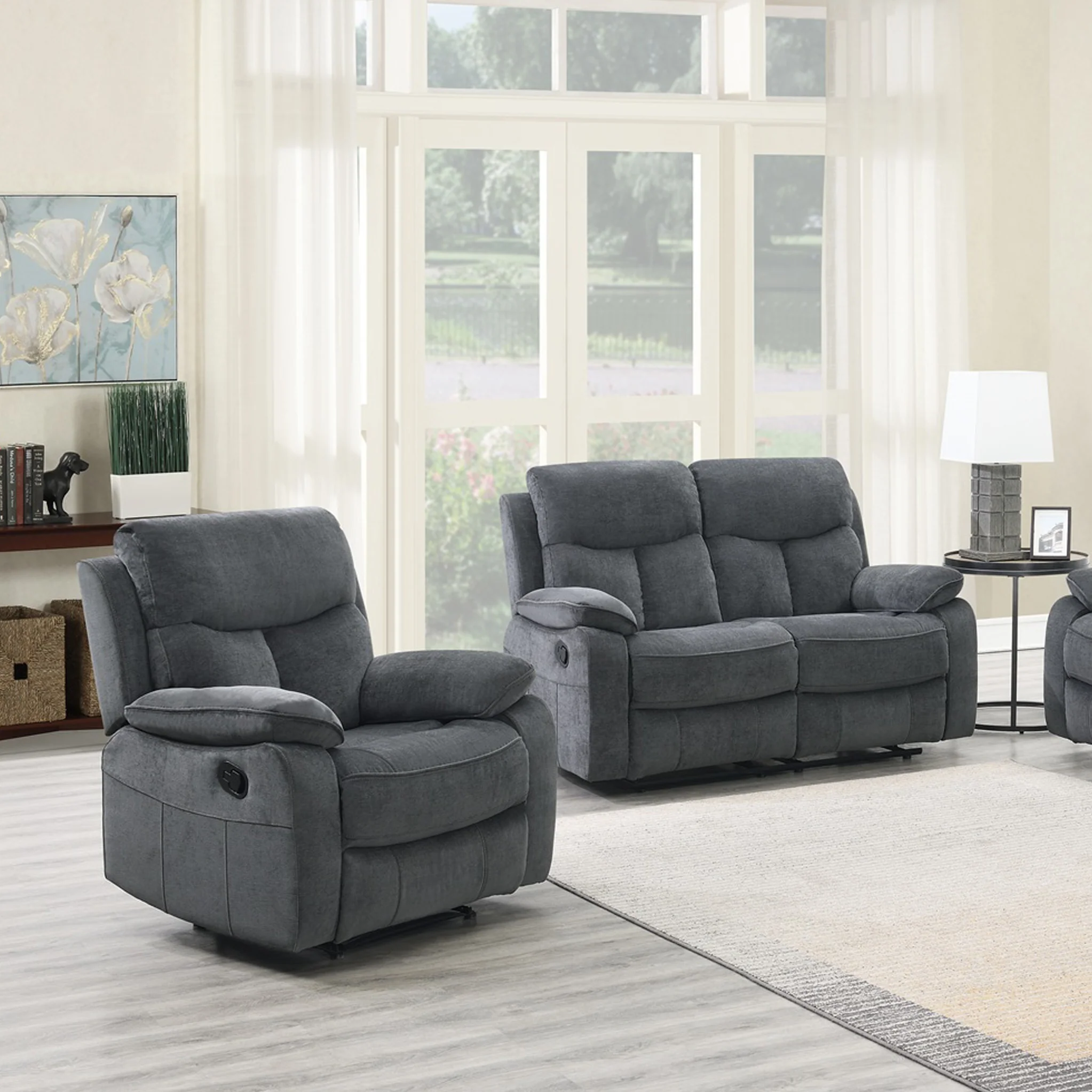 Carson Manual Reclining Armchair - Image 3