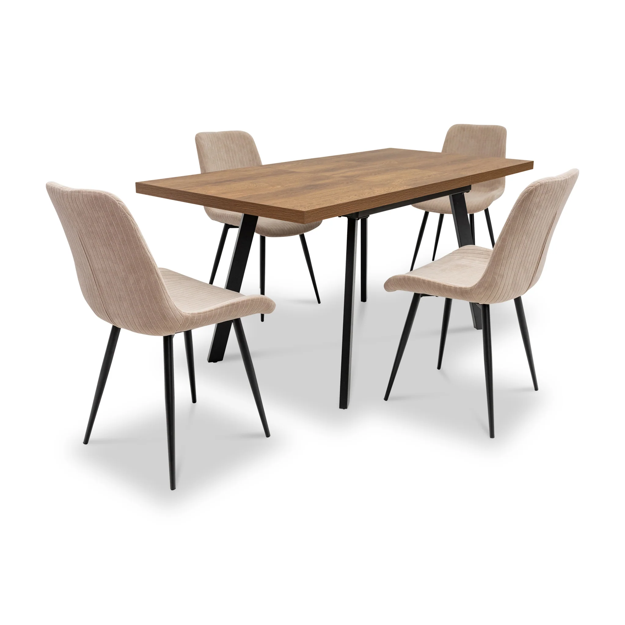 Carter Soft Touch Fabric Dining Chair - Image 4