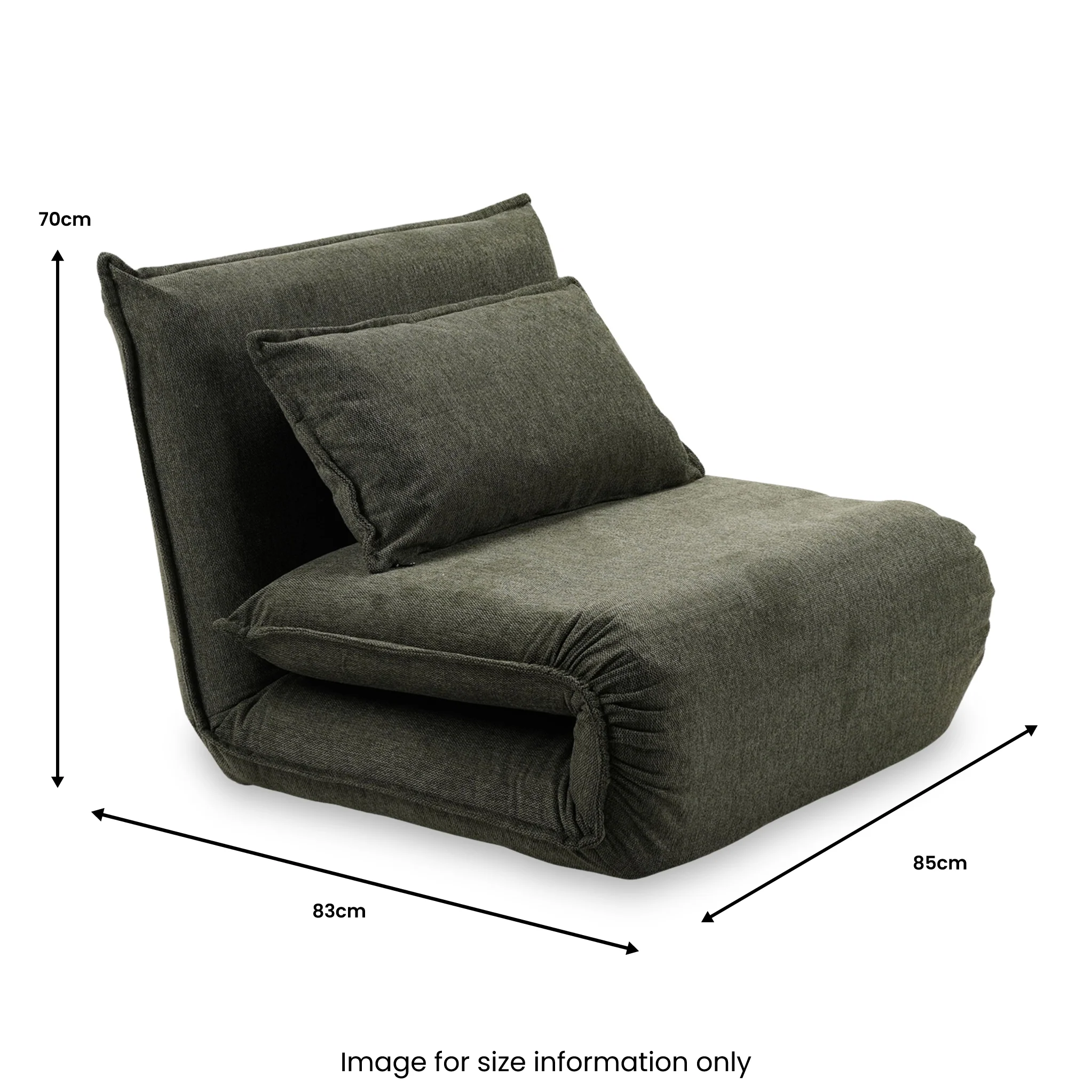 Carwen Click Clack Sofa Bed - Image 7