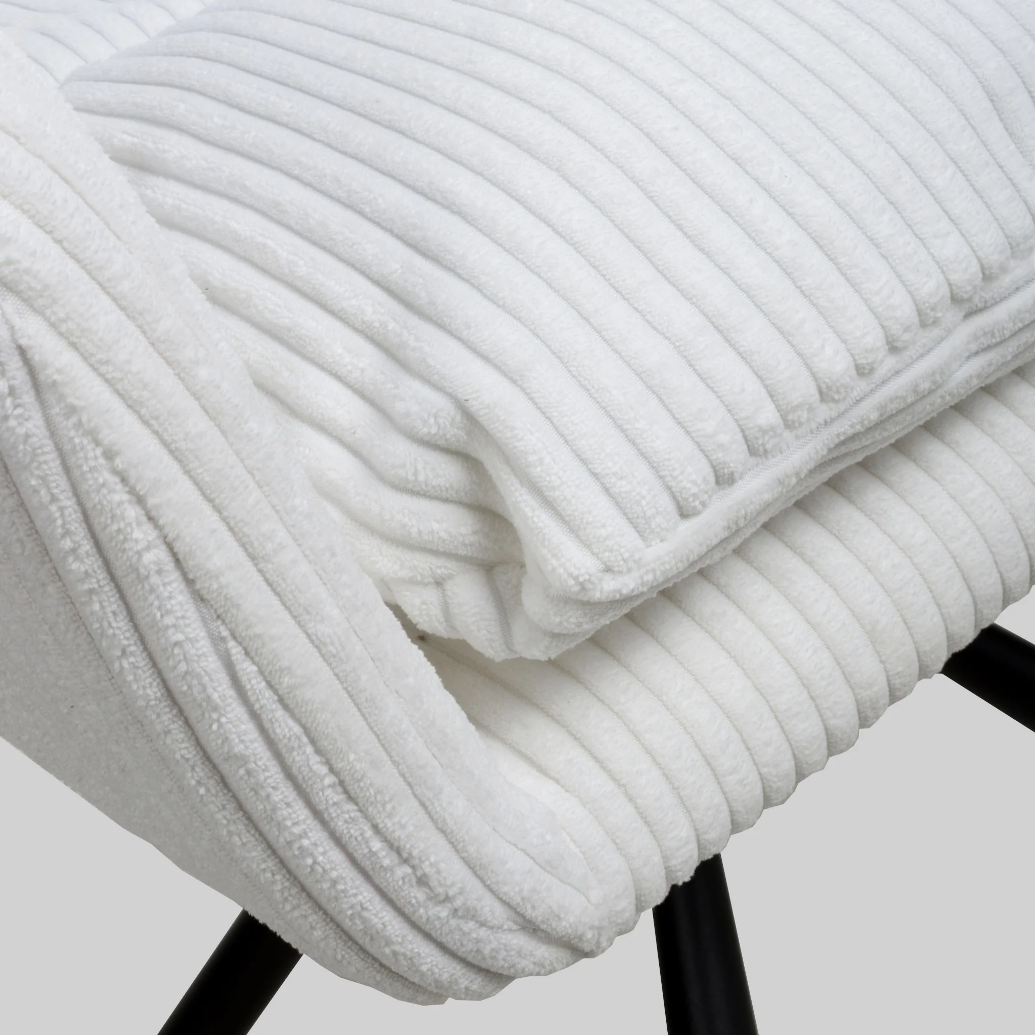 Cassey Corduroy Swivel Chair - Image 5
