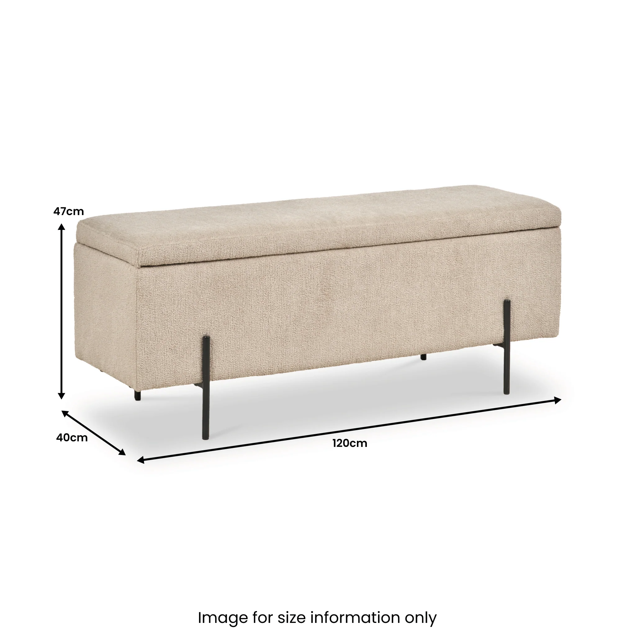 Catania Teddy Storage Bench - Image 13