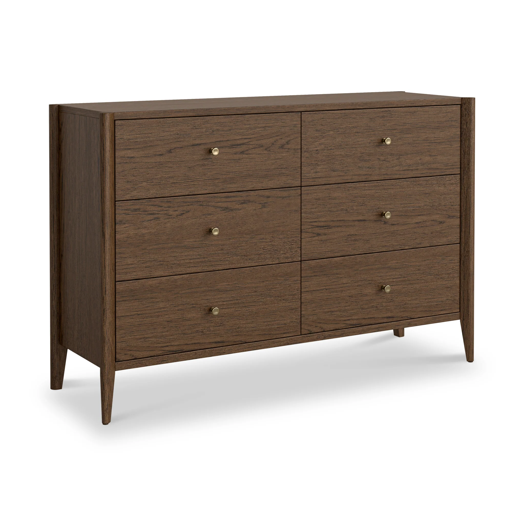 Cavell Oak 6 Drawer Chest - Image 3