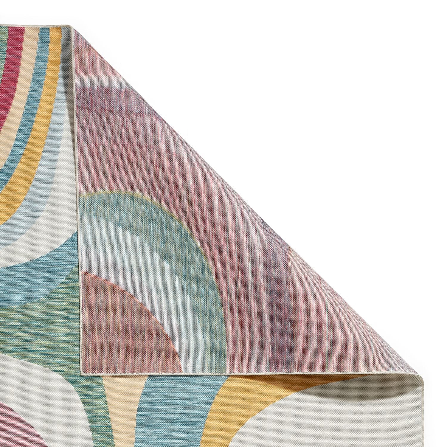 Cavill Abstract Indoor/Outdoor Rug - Image 4