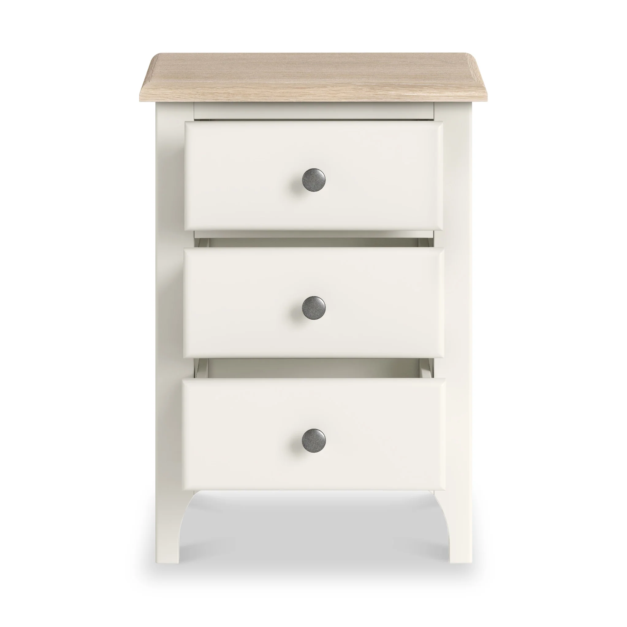 Celine 3 Drawer Bedside Table - Image 5