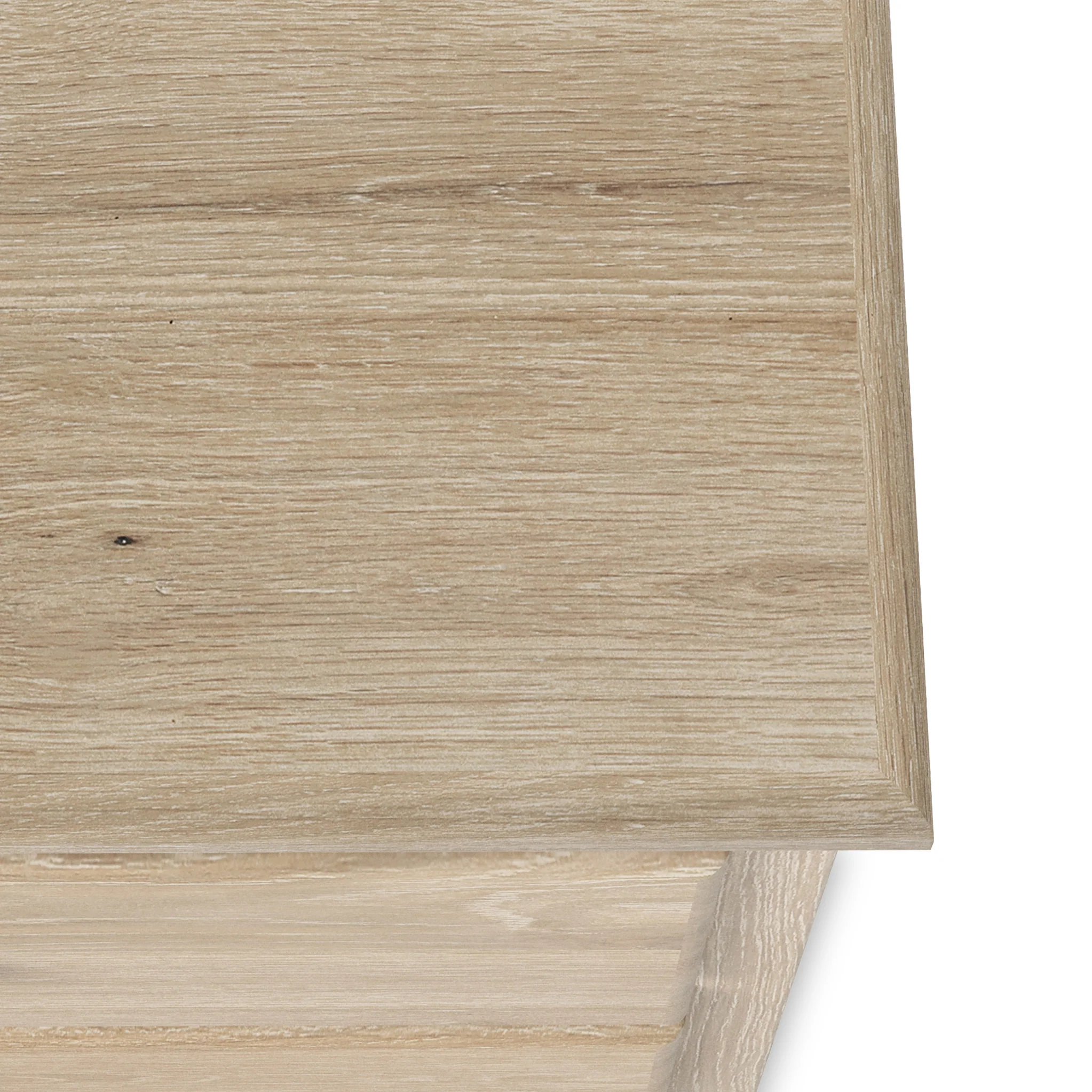 Celine Washed Oak 4 Drawer Tallboy Chest - Image 6