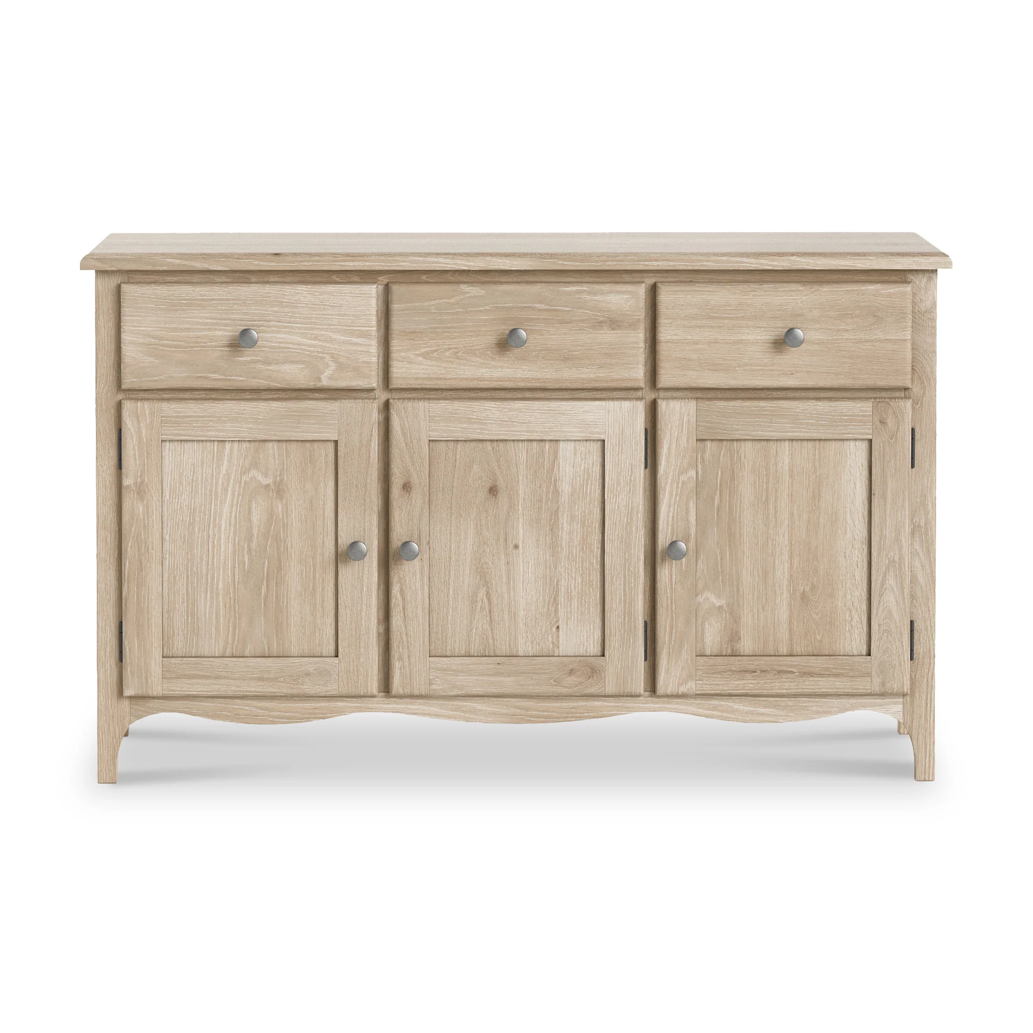 Celine Washed Oak Large Sideboard - Image 3