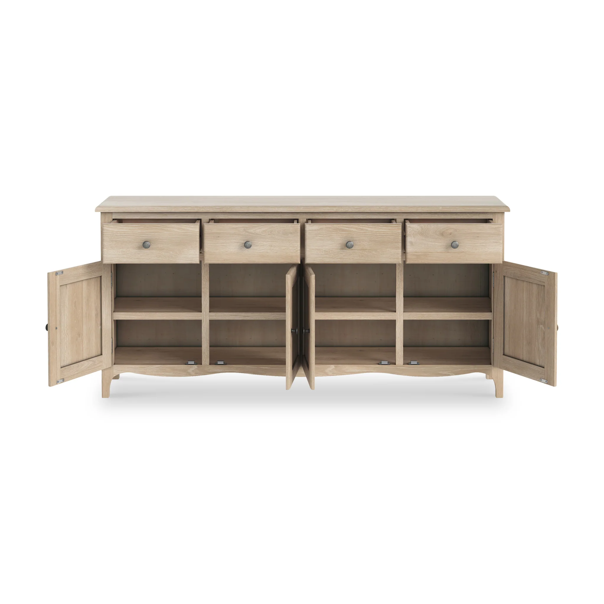 Celine Washed Oak Extra Large Sideboard - Image 5