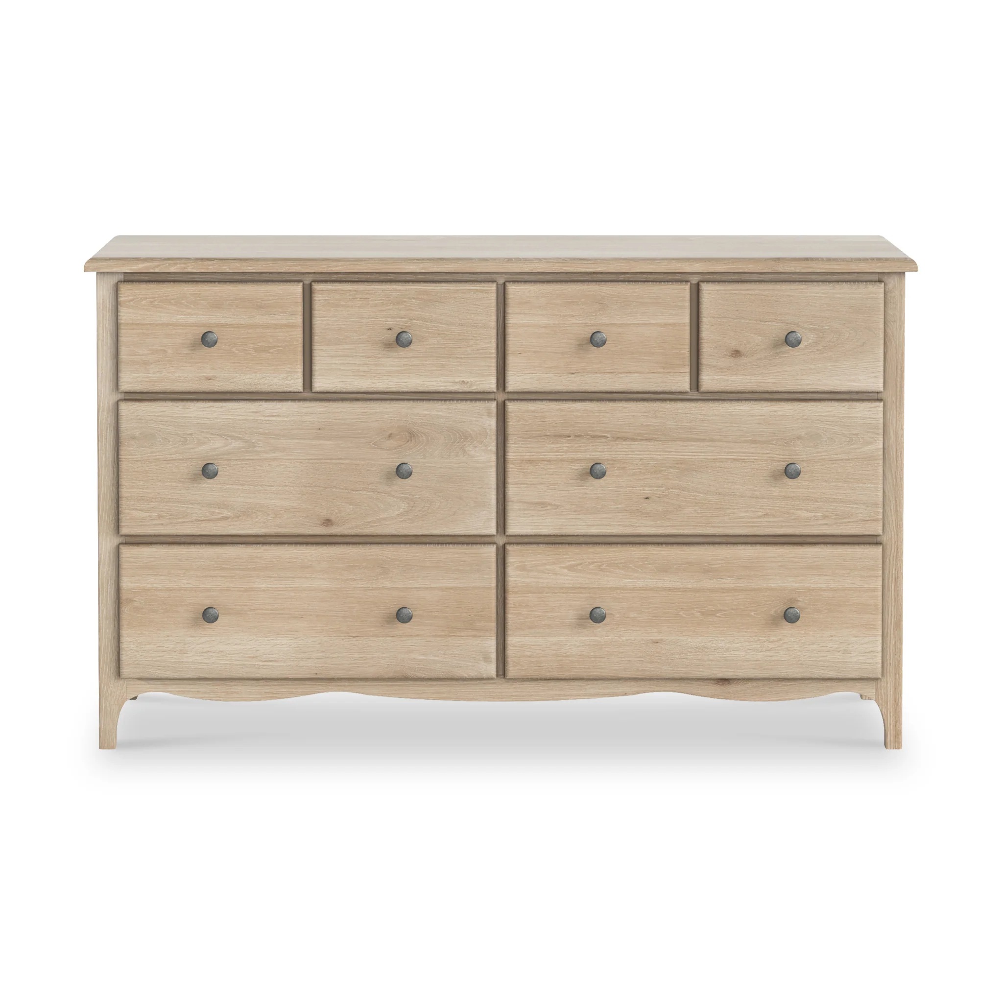 Celine Washed Oak XL 8 Drawer Chest - Image 3