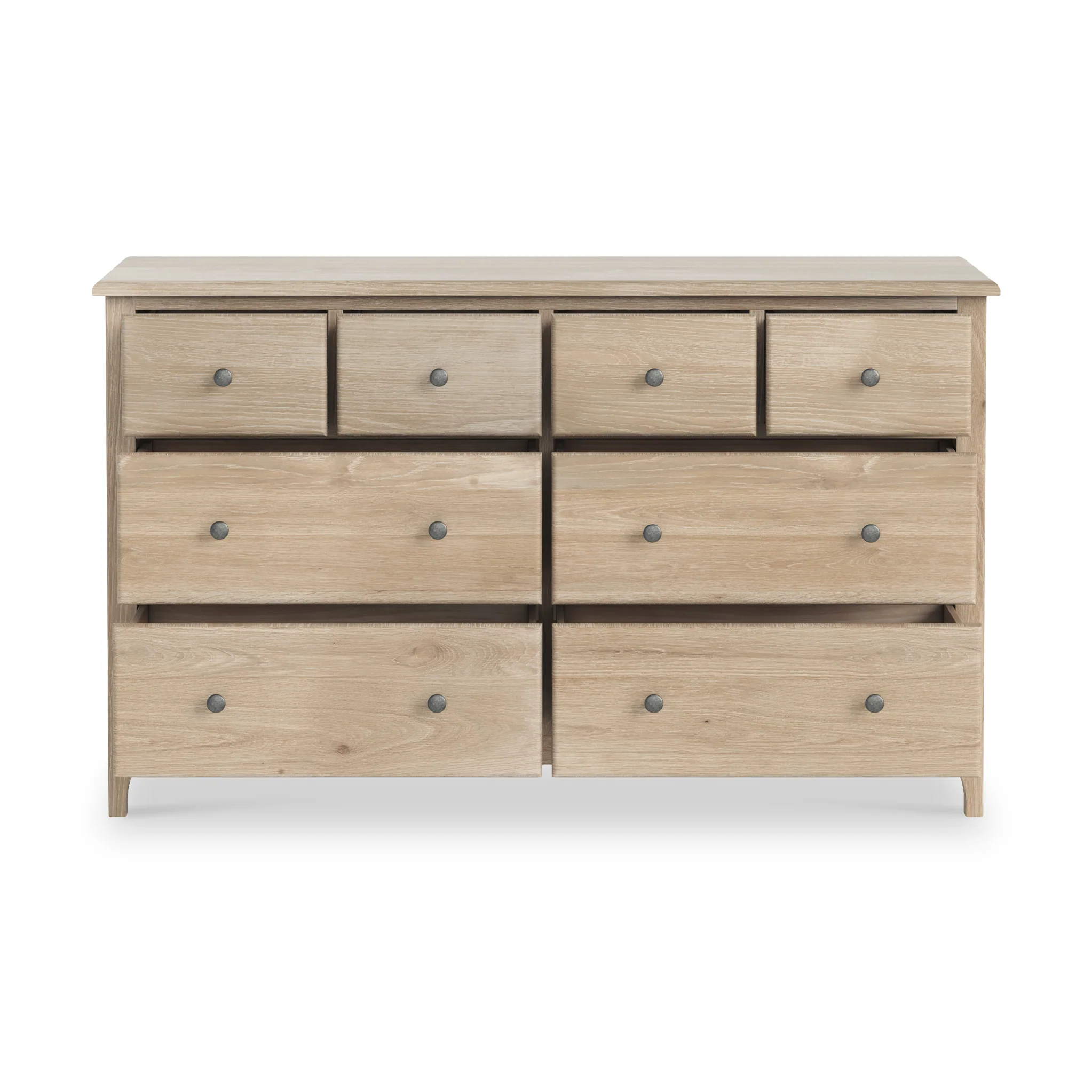 Celine Washed Oak XL 8 Drawer Chest - Image 5