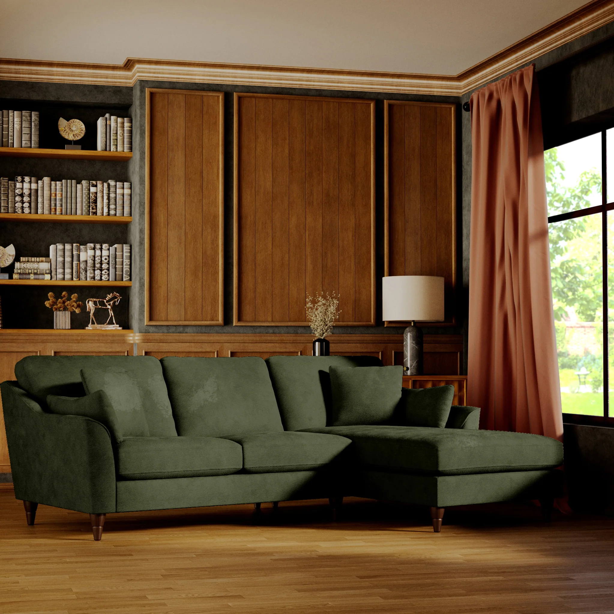 Charice Chaise Sofa - Image 14