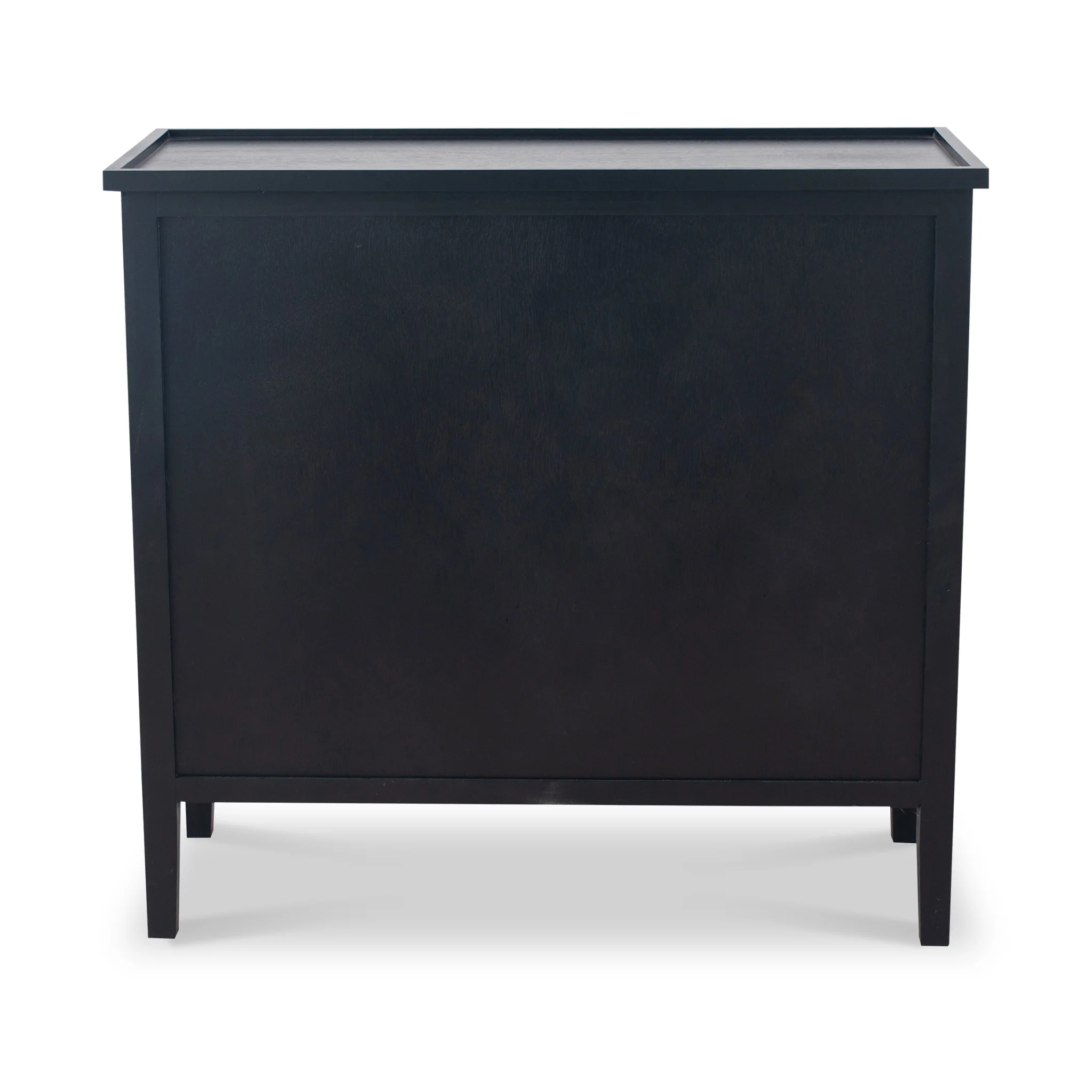 Chelmsford Satin Black Pine 4 Drawer Chest - Image 5