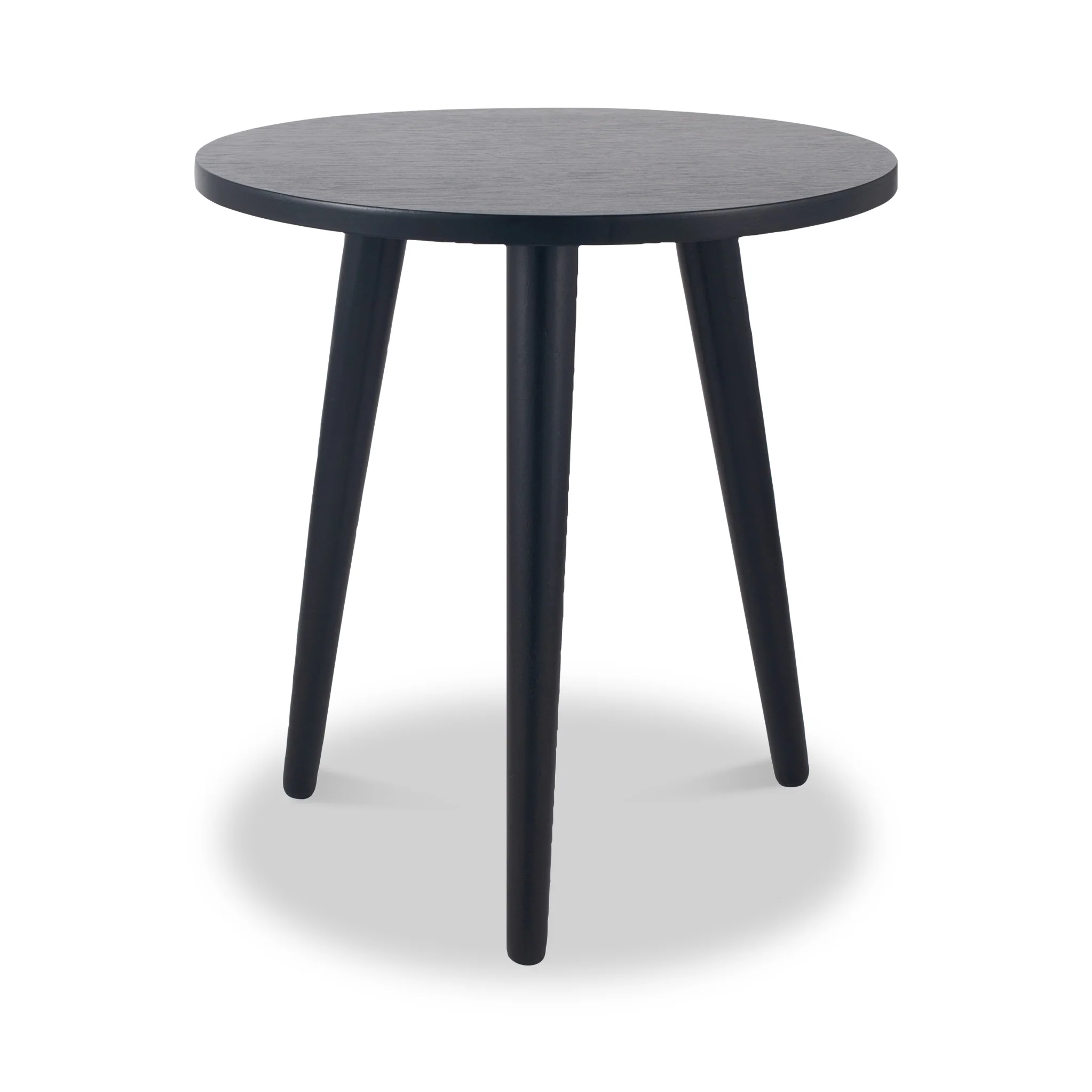 Chelmsford Satin Black Pine Side Table