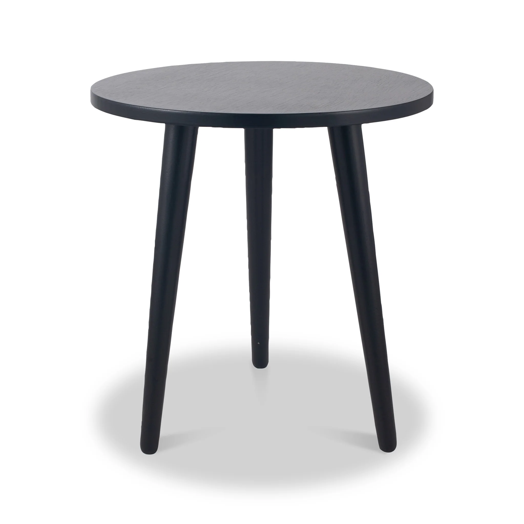 Chelmsford Satin Black Pine Side Table - Image 4