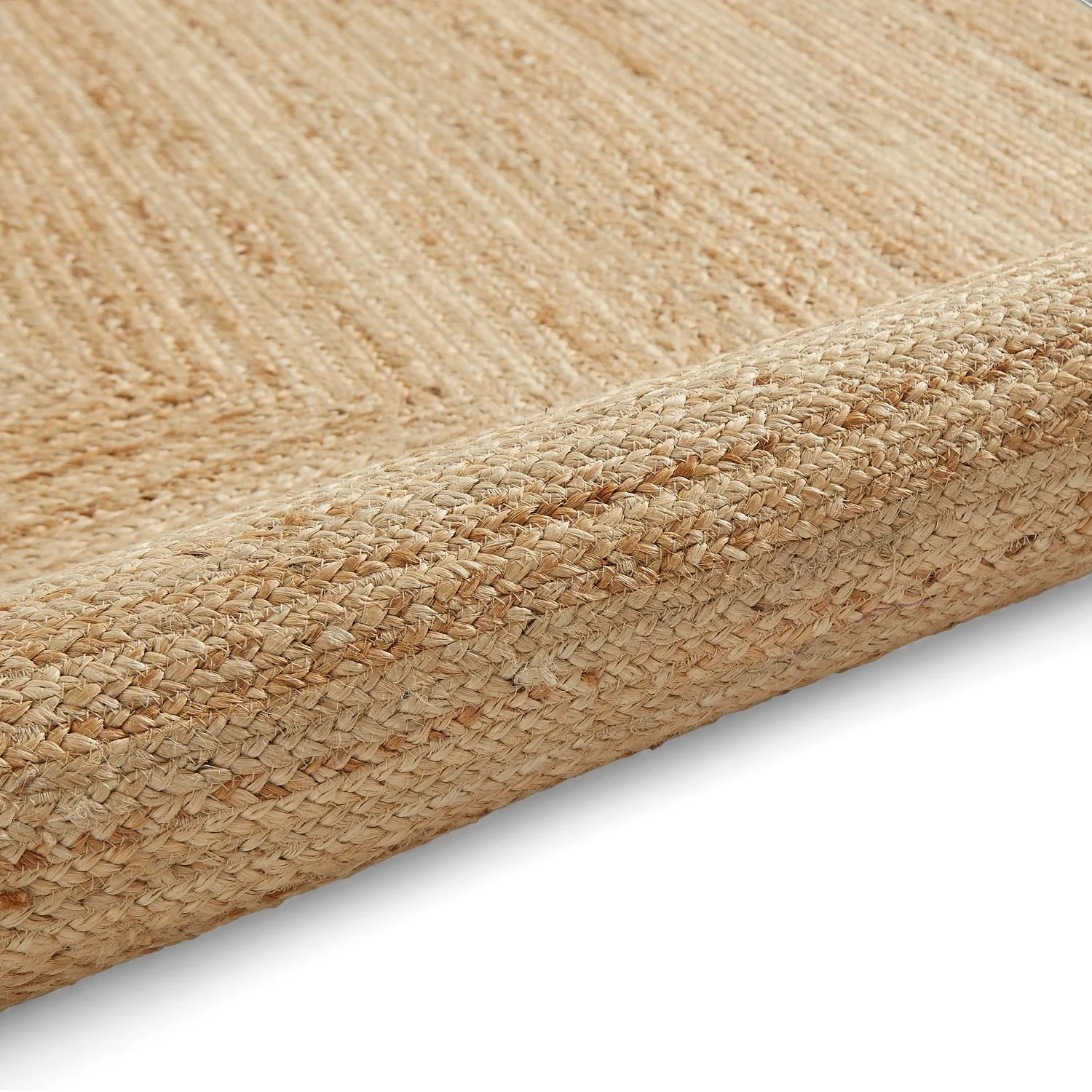 Chesney Jute Scalloped Edge Natural Rug - Image 18