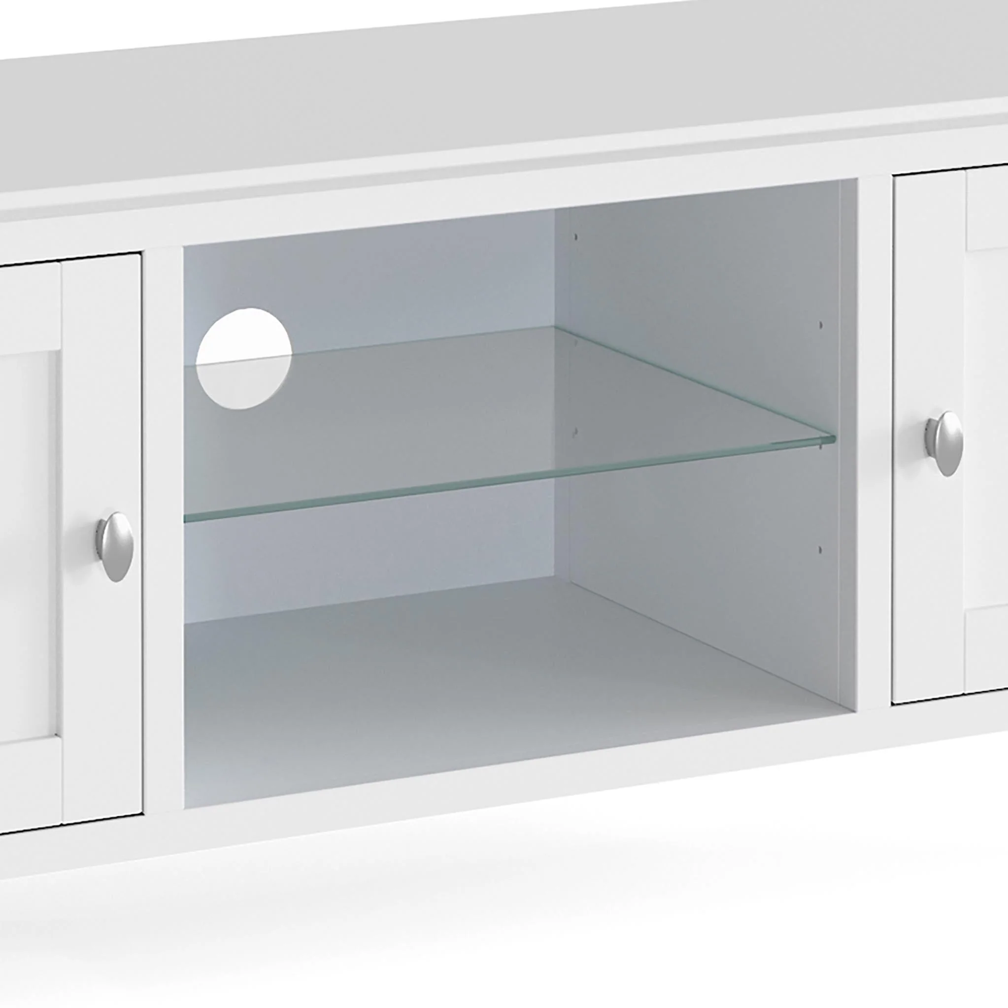 Chester White 120cm Large TV Stand - Image 4