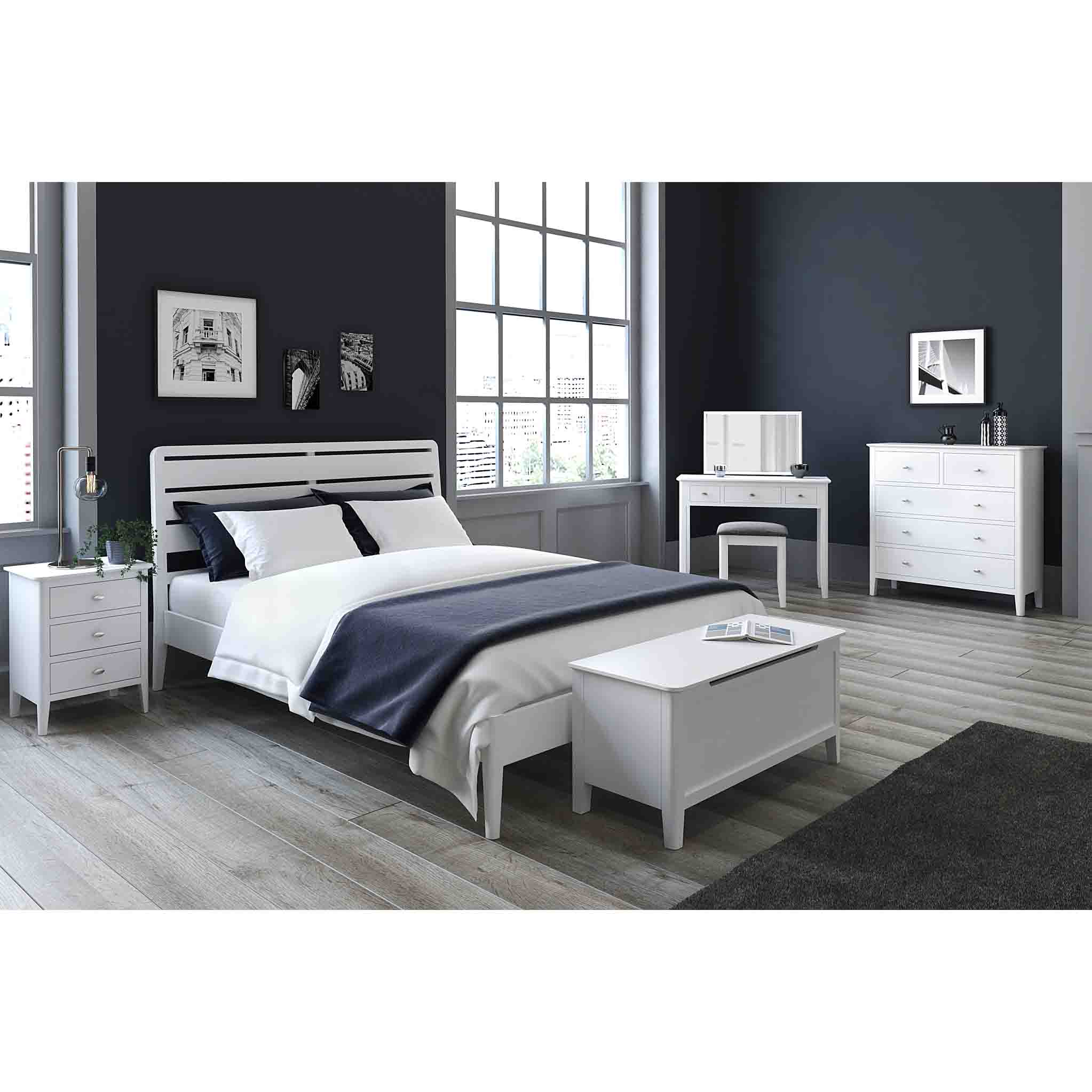 Chester White Blanket Box Ottoman - Image 2