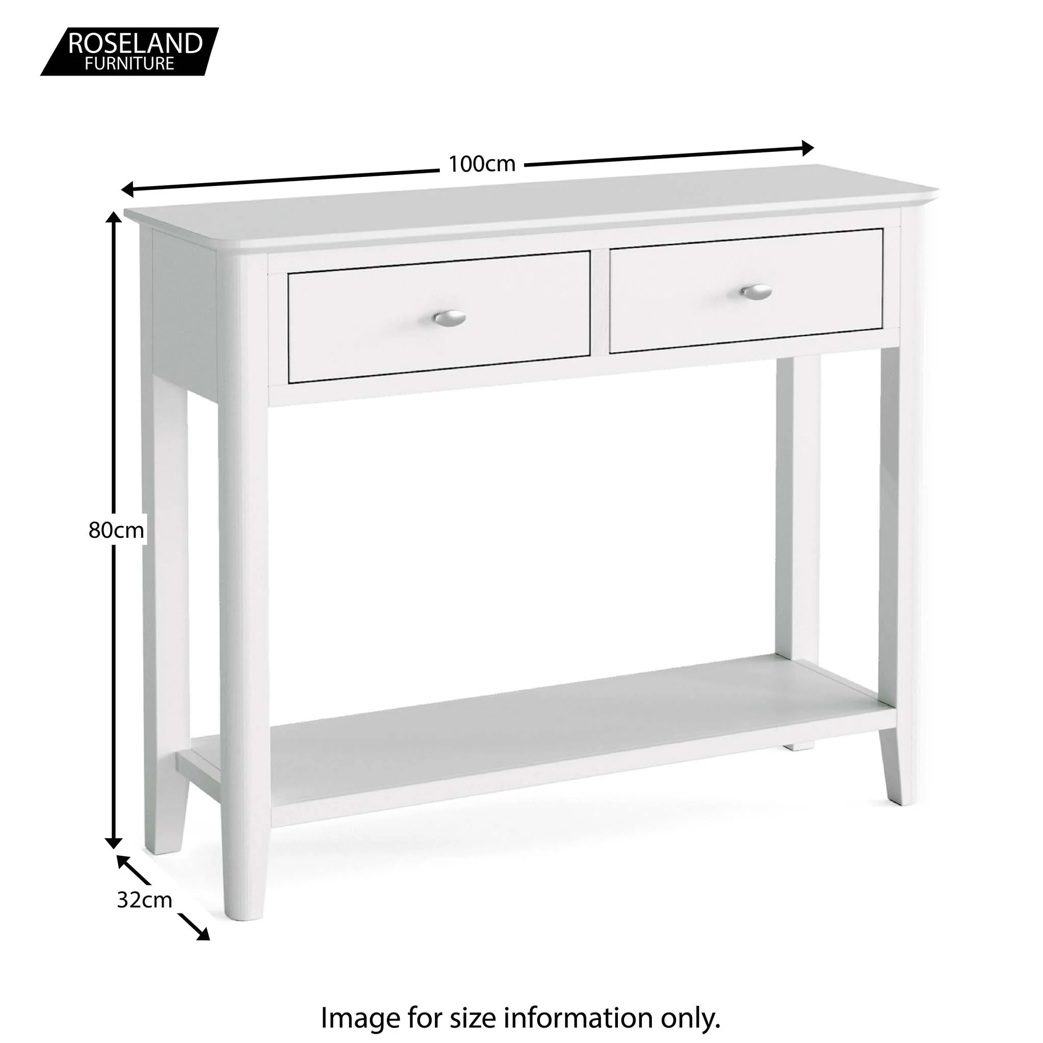 Chester White Console Table - Image 8
