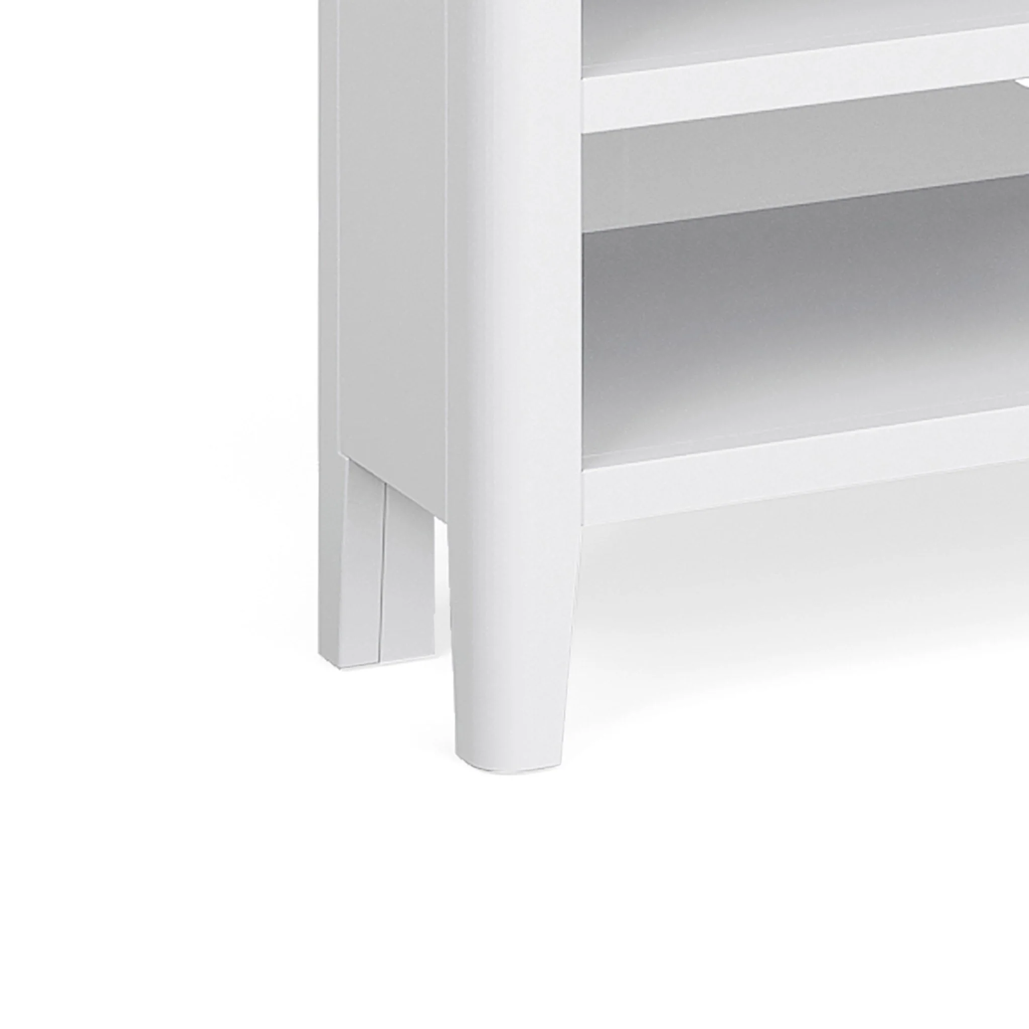Chester White Corner TV Stand - Image 5