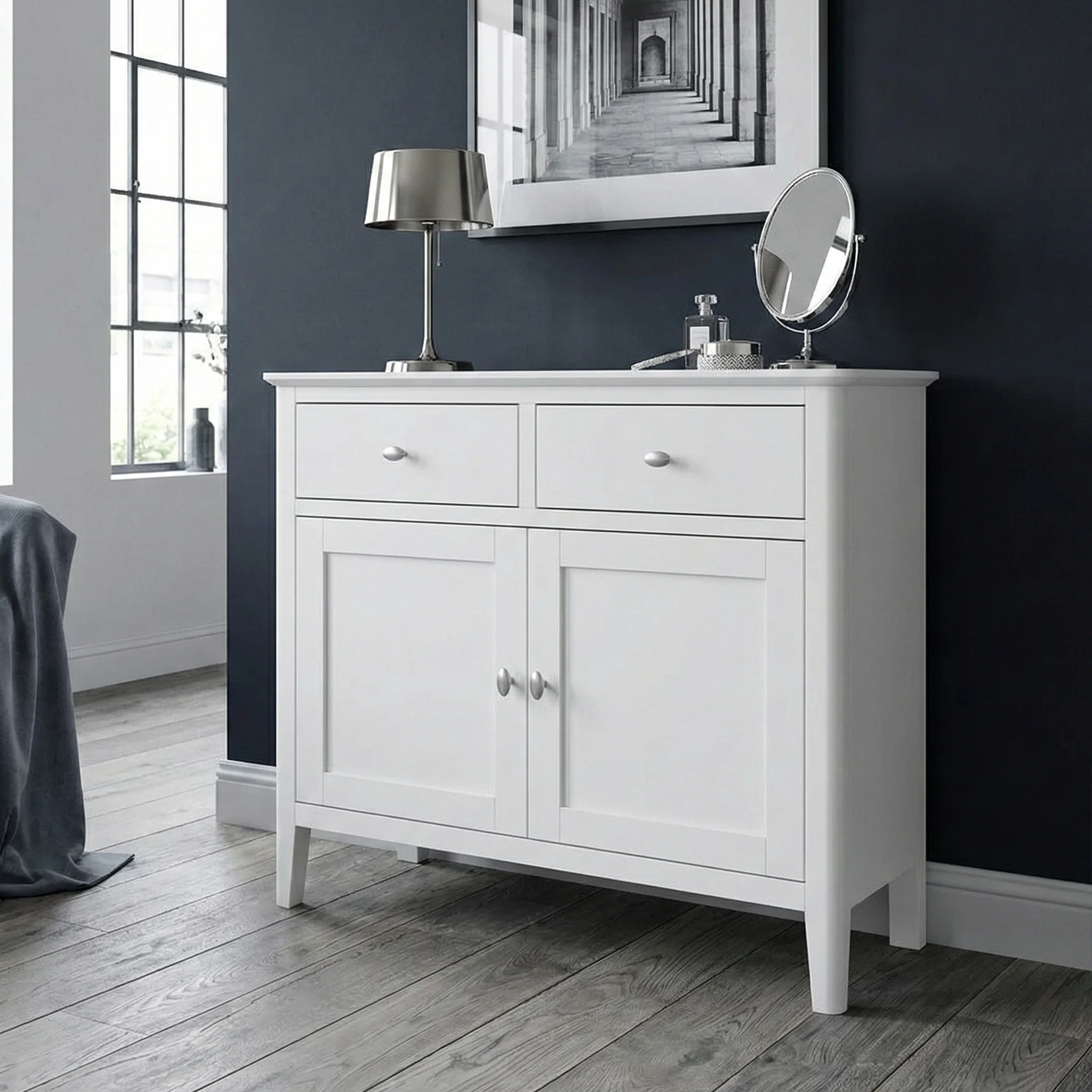 Chester White Small Sideboard - Image 2