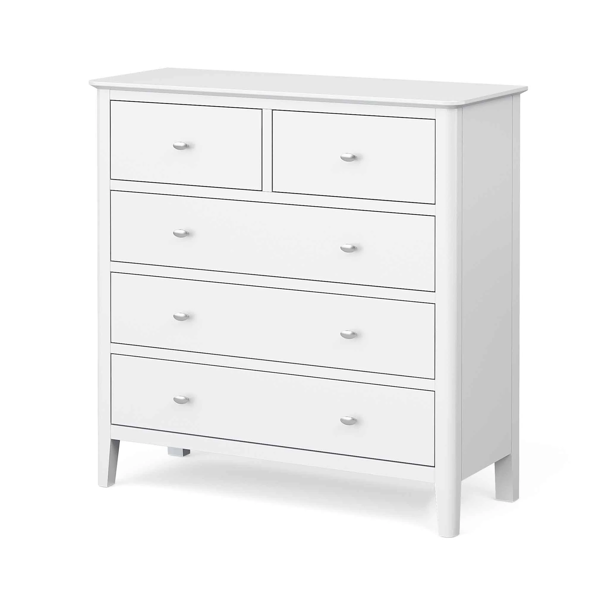 Chester White 2 Over 3 Chest of Drawers - Image 3