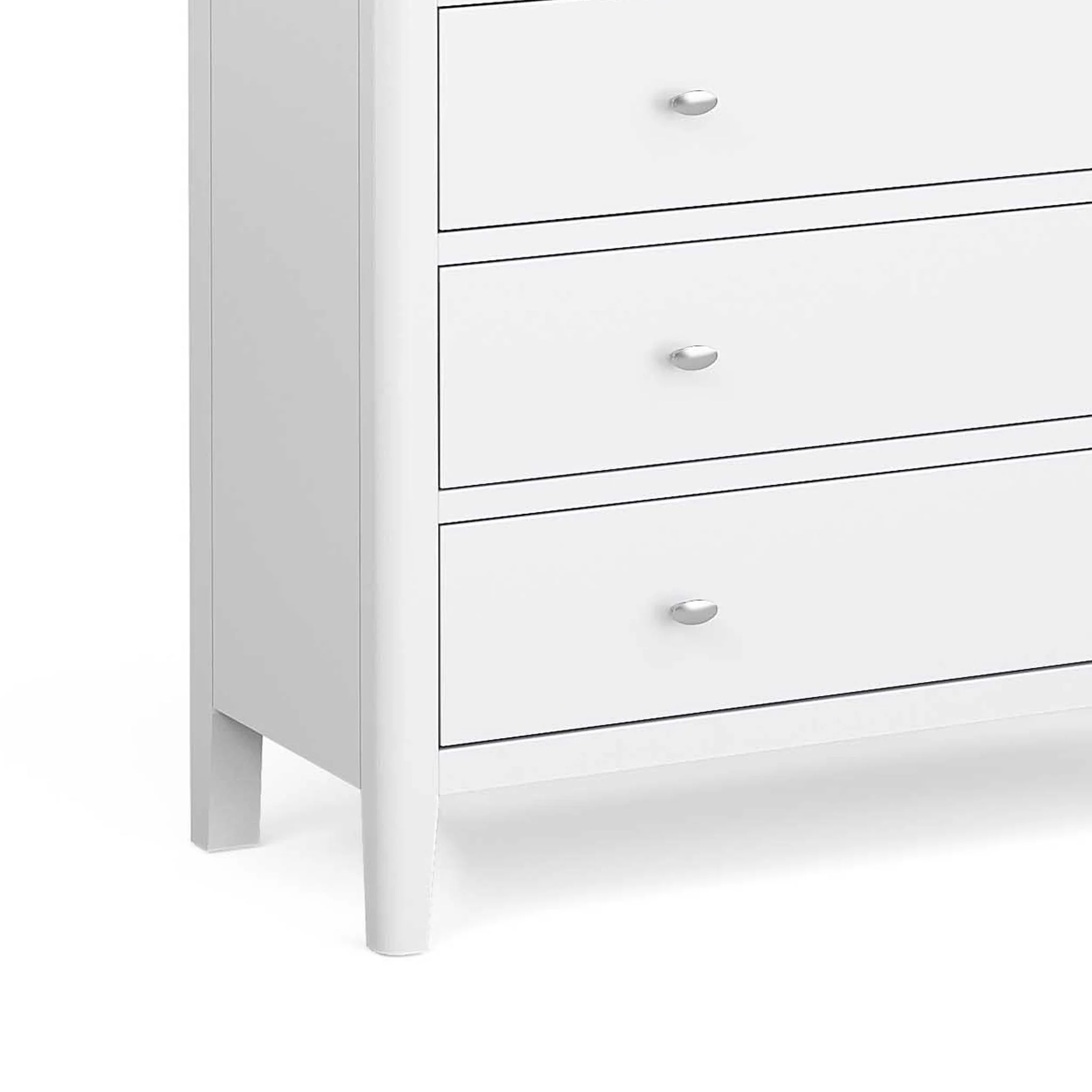 Chester White 2 Over 3 Chest of Drawers - Image 4