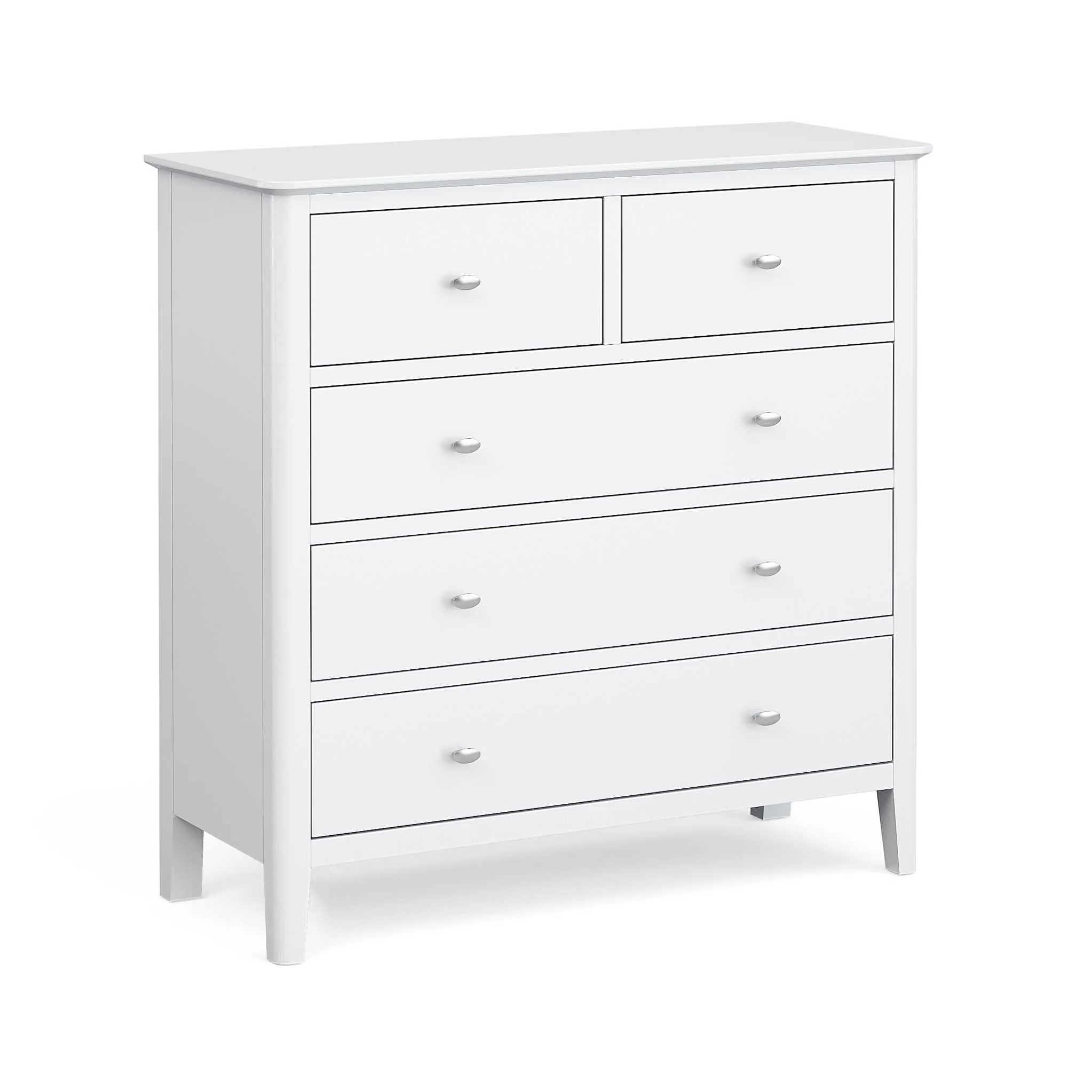 Chester White 2 Over 3 Chest of Drawers - Image 8