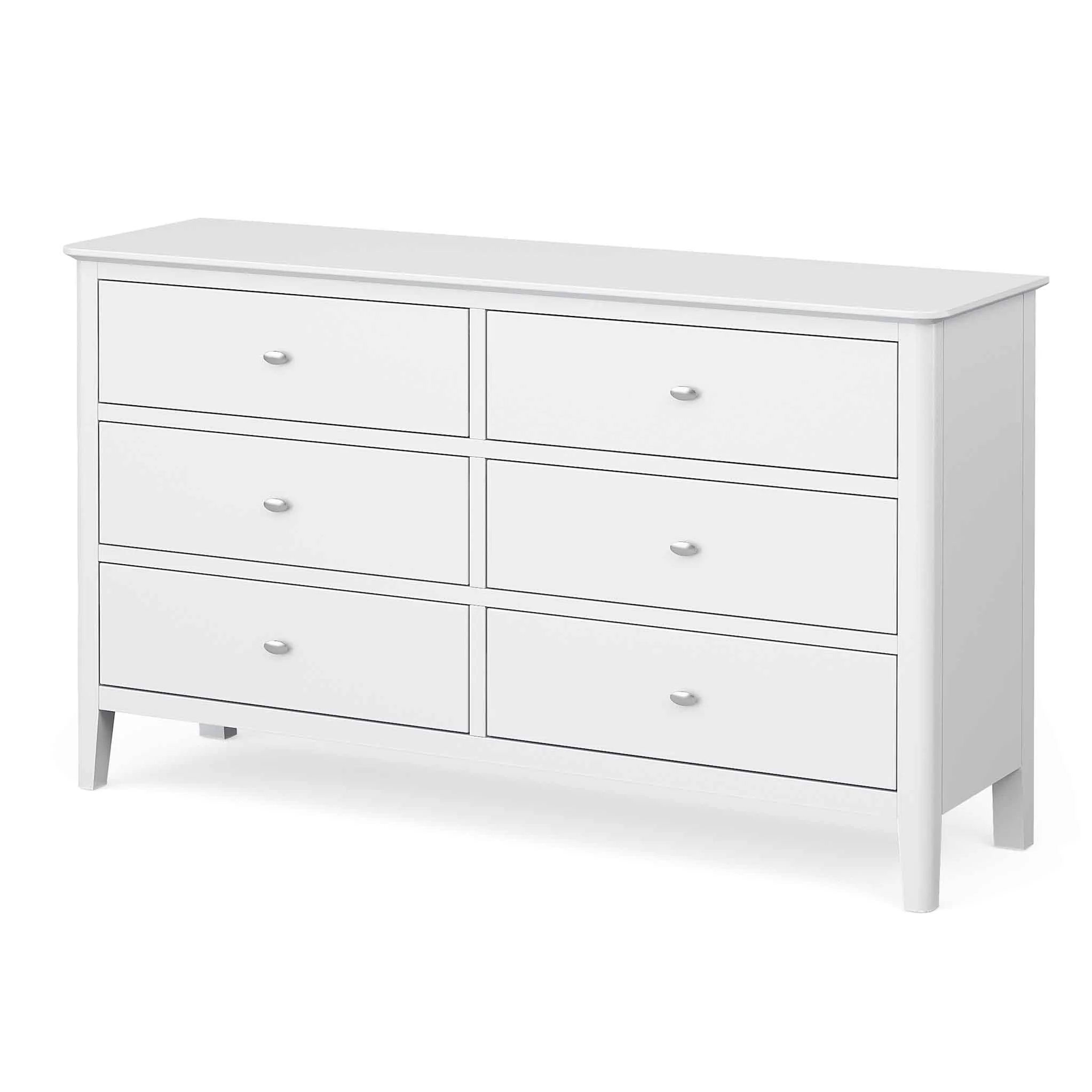Chester White 6 Drawer Chest of Drawers - Image 4
