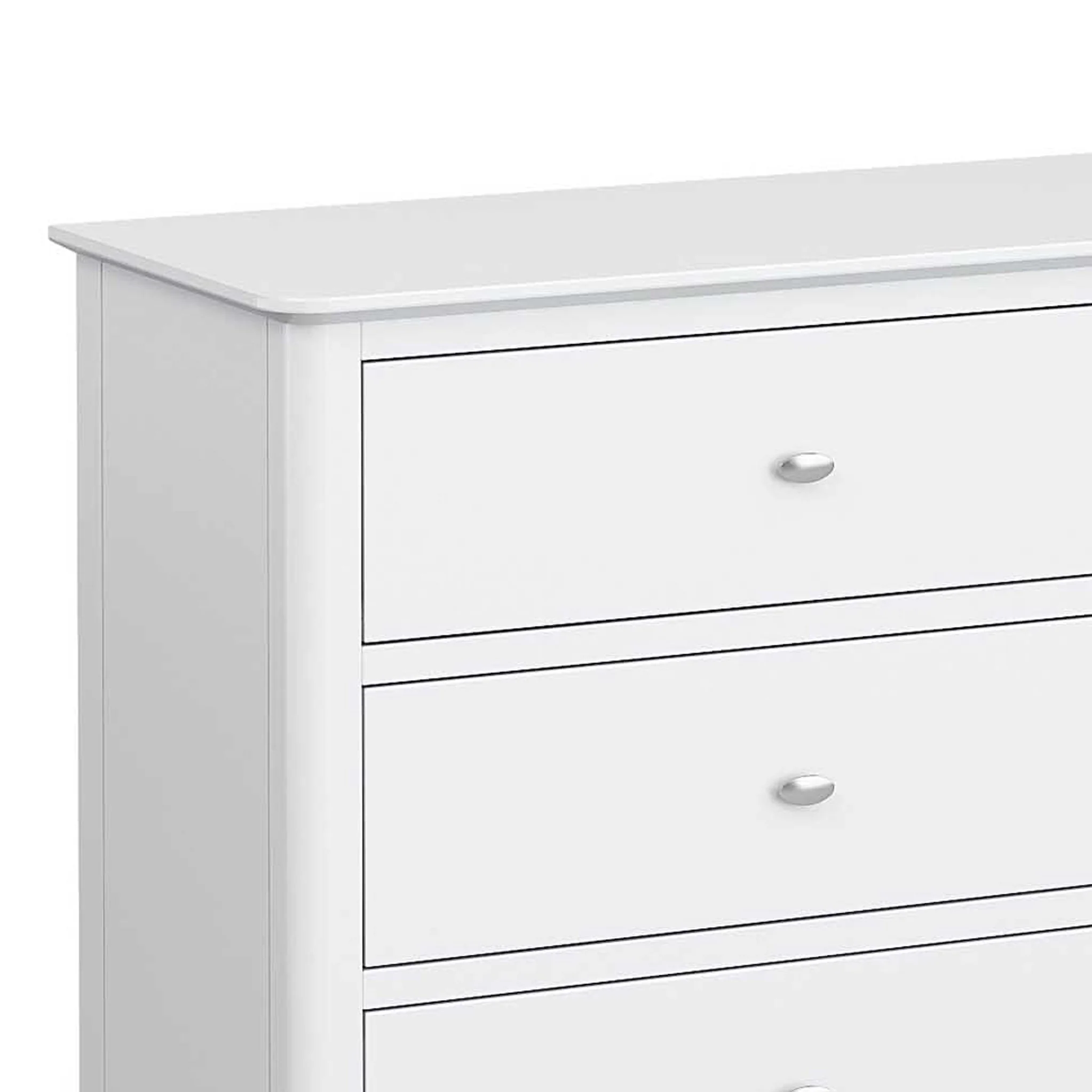 Chester White 6 Drawer Chest of Drawers - Image 5