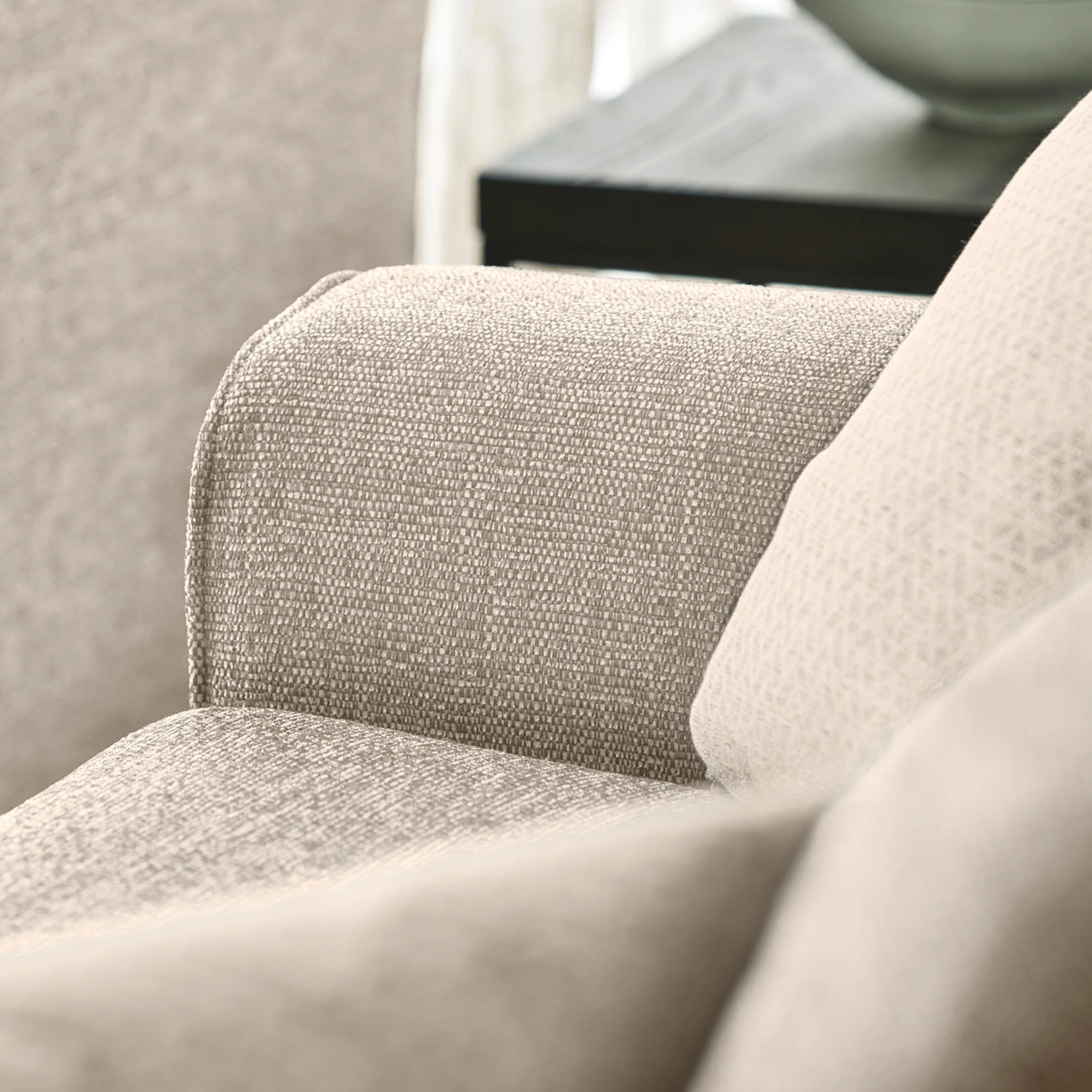 Cheswick Textured Weave Fabric 2 Seater Sofa - Image 10