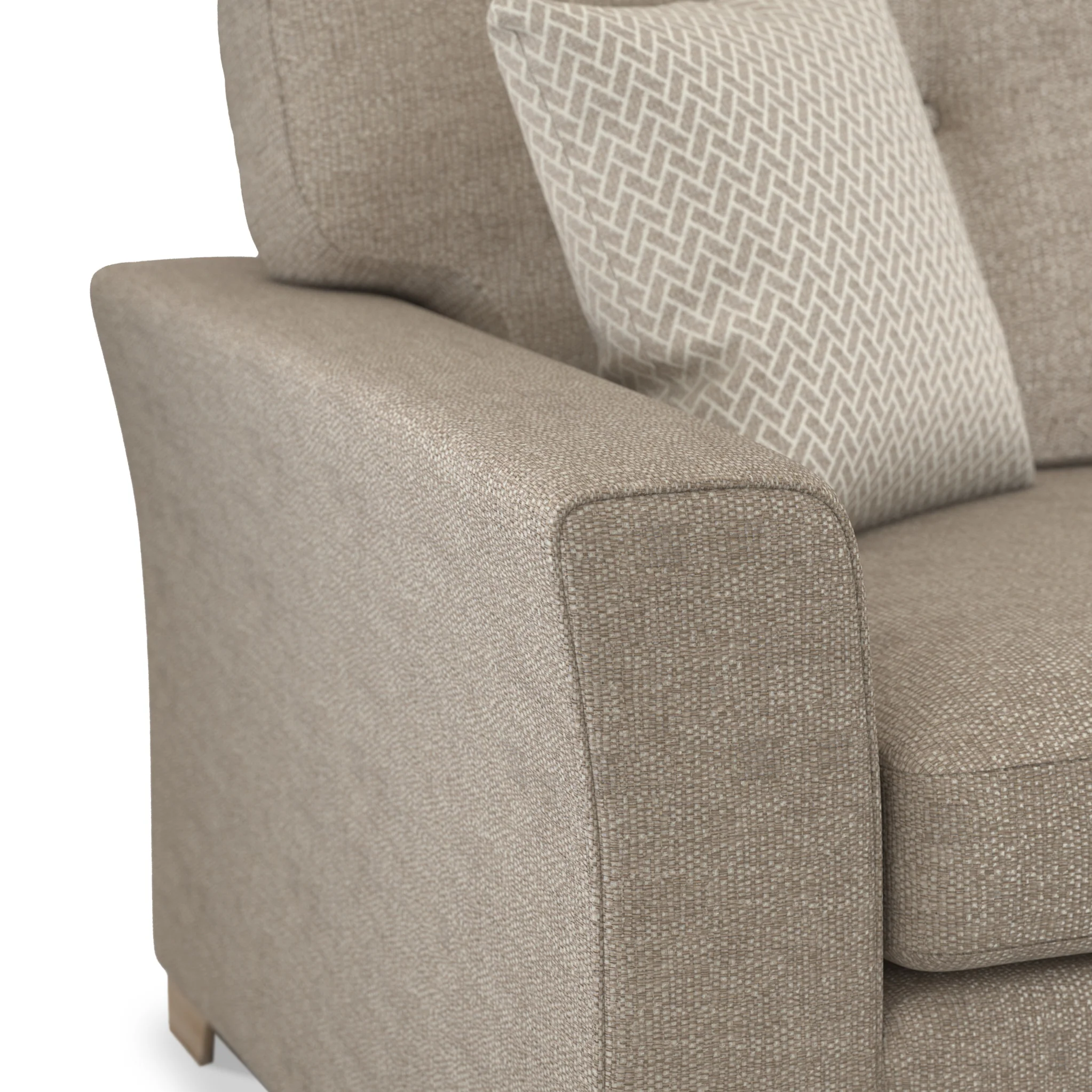 Cheswick Textured Weave Fabric 2 Seater Sofa - Image 11