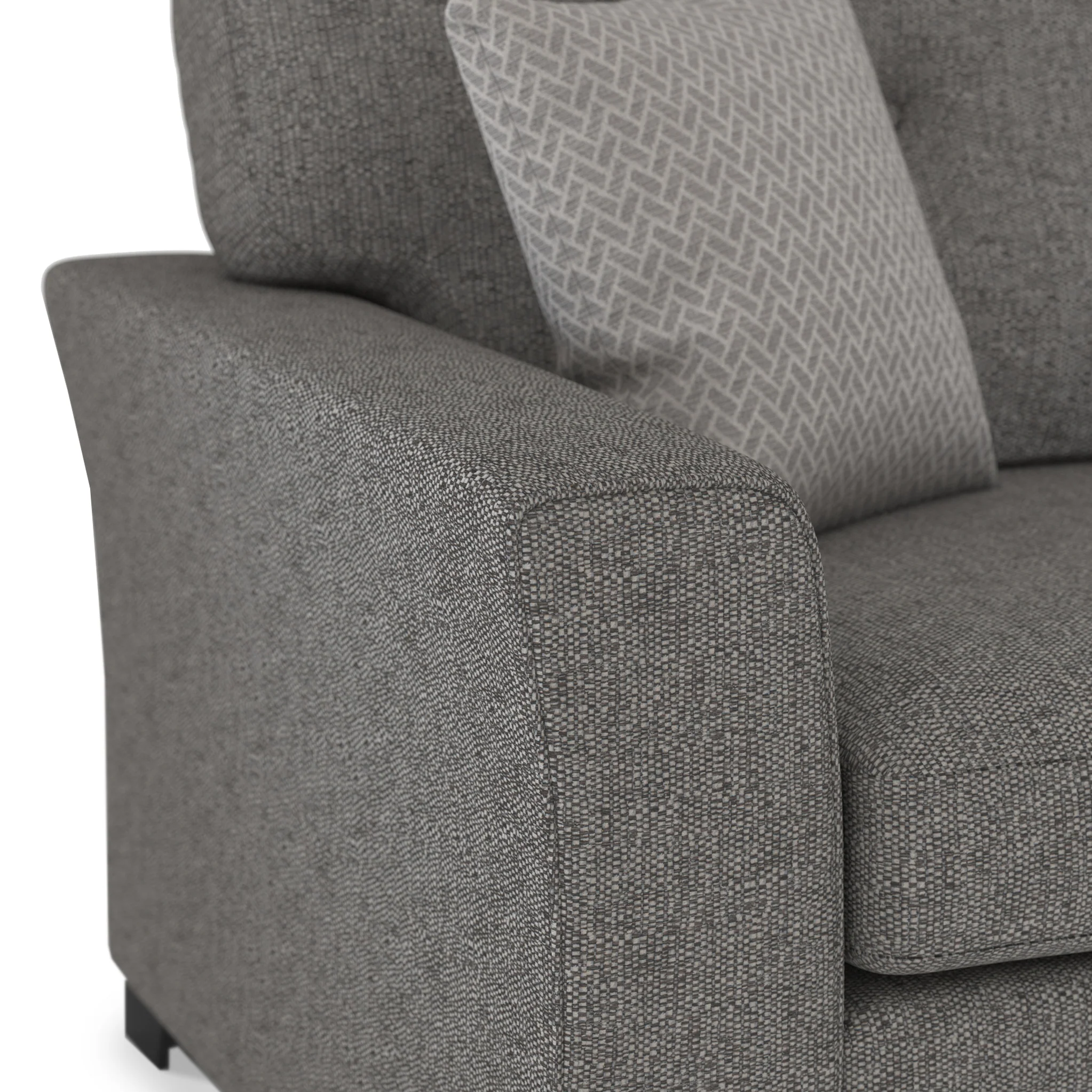 Cheswick Textured Weave Fabric 2 Seater Sofa - Image 18