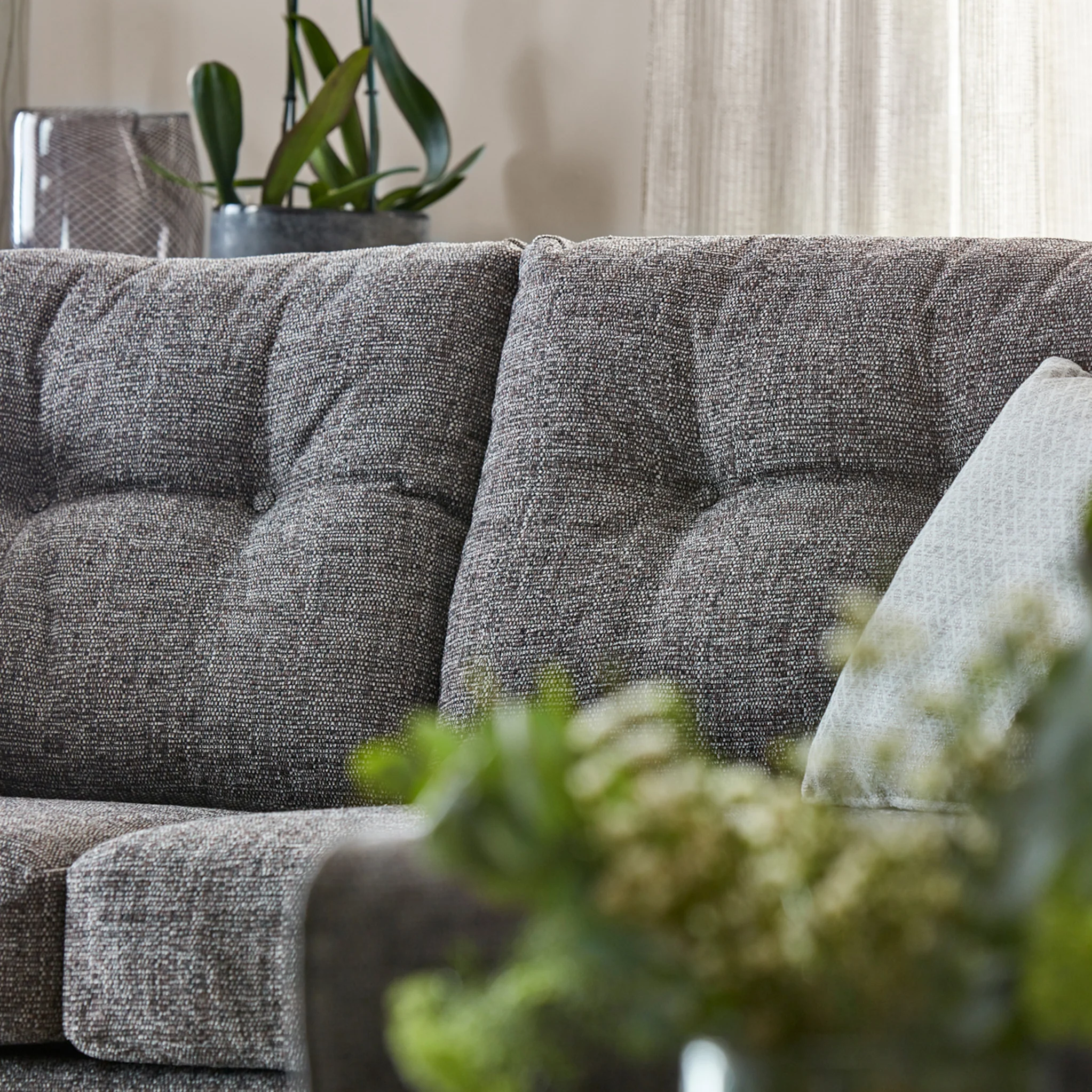 Cheswick Textured Weave Fabric 2 Seater Sofa - Image 20