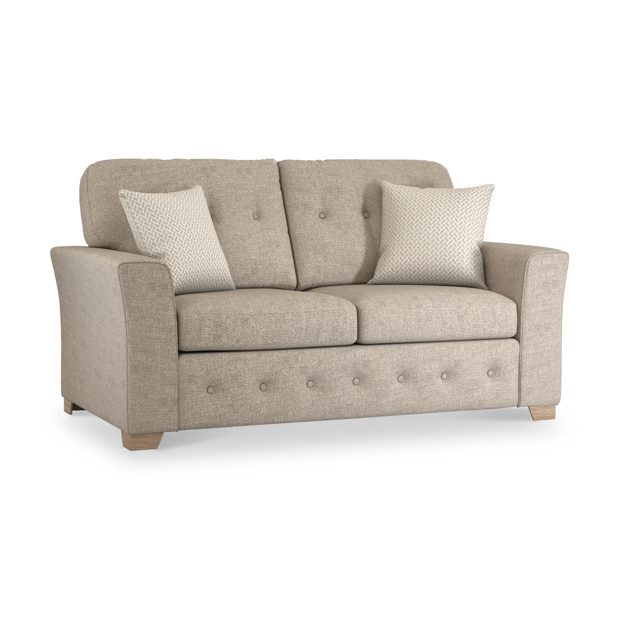 Cheswick Textured Weave Fabric 2 Seater Sofa - Image 4
