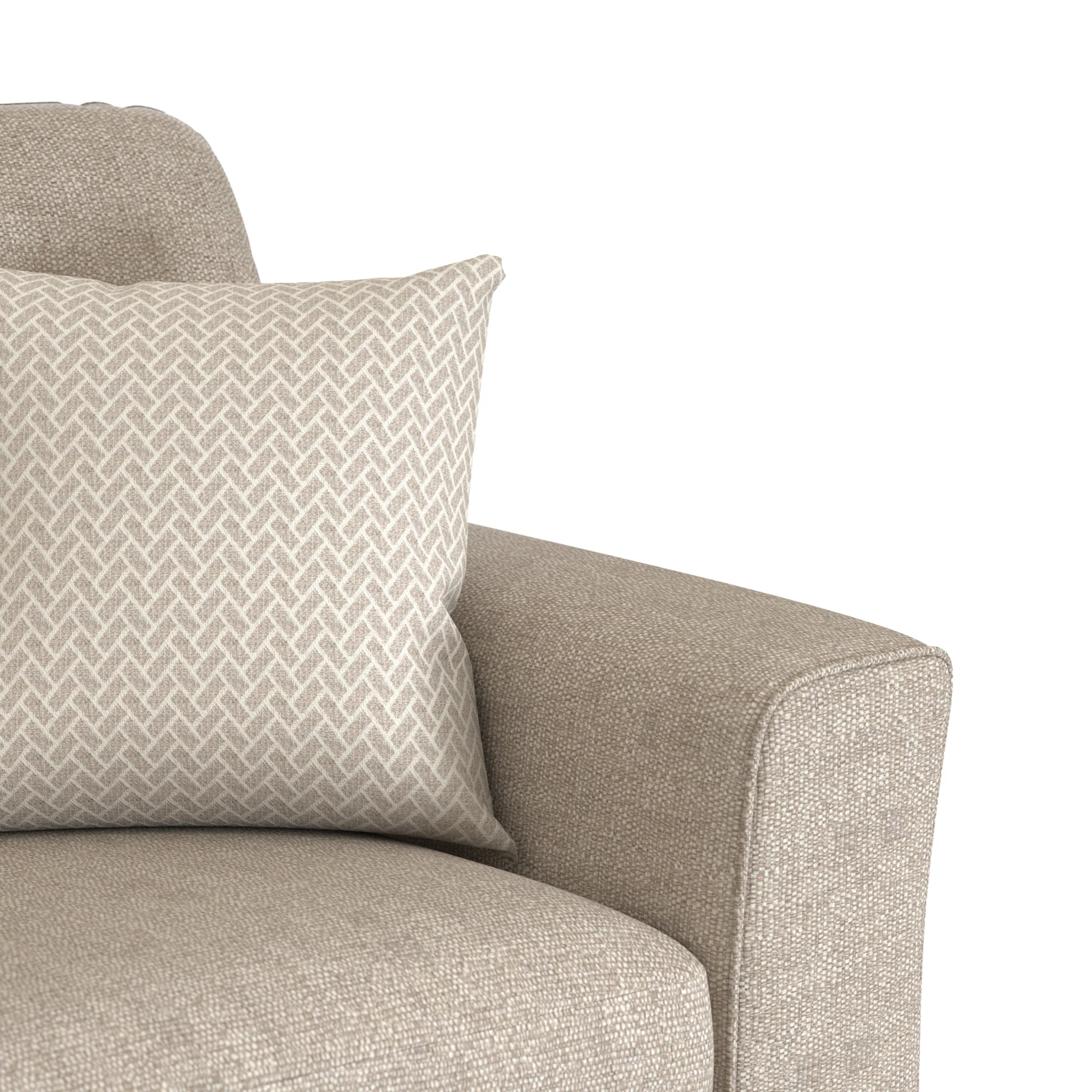 Cheswick Textured Weave Fabric 2 Seater Sofa - Image 7