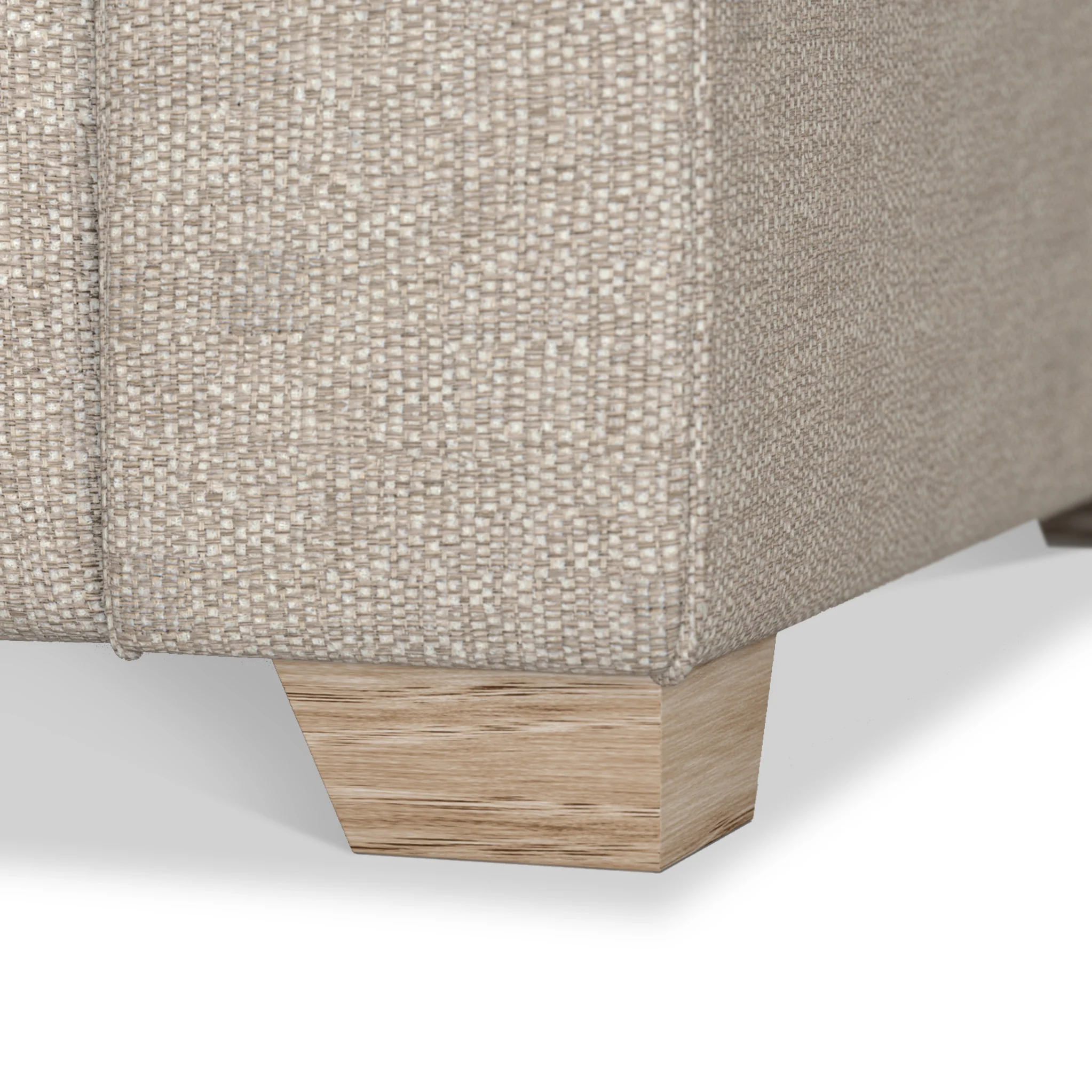 Cheswick Textured Weave Fabric 3 Seater Sofa - Image 13