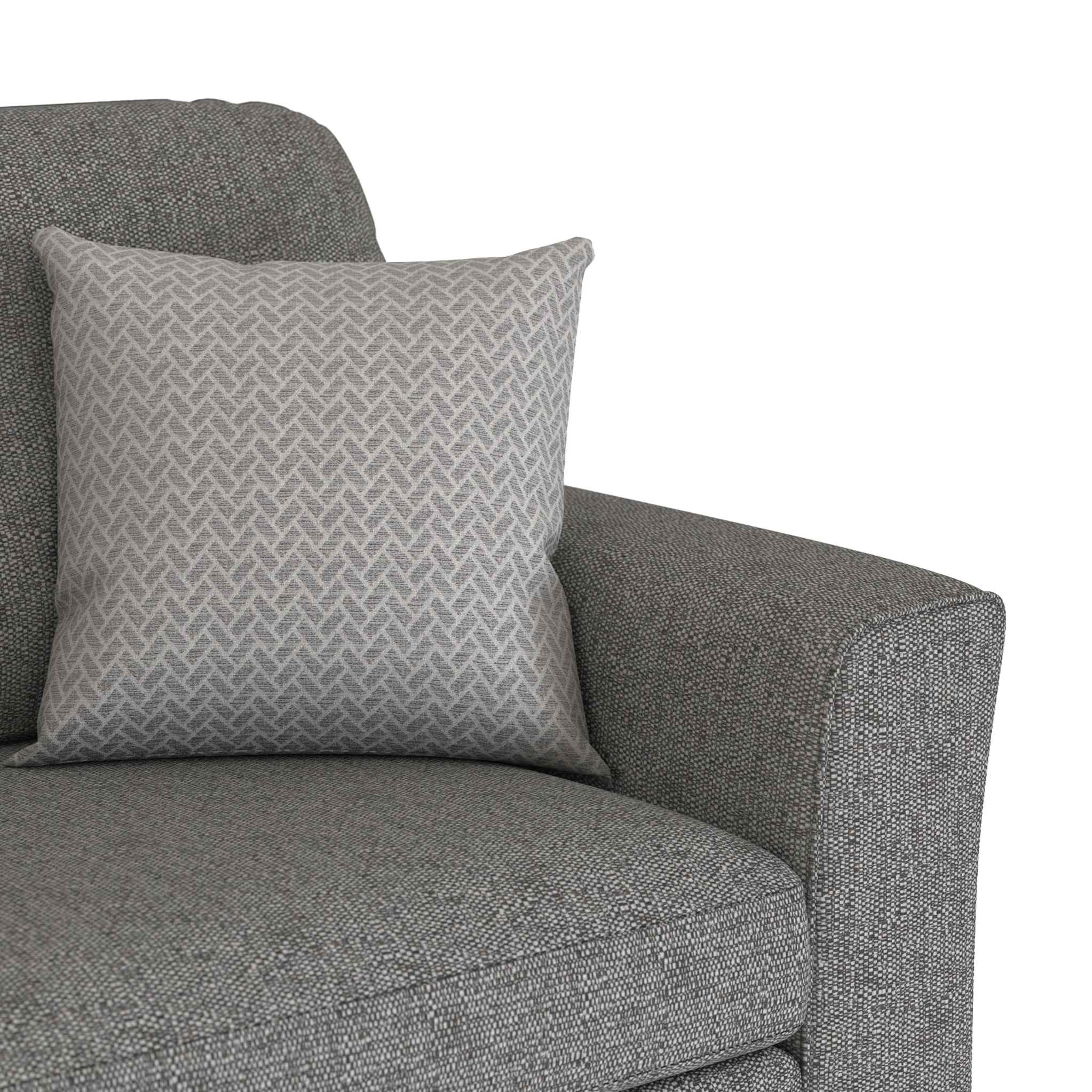 Cheswick Textured Weave Fabric 3 Seater Sofa - Image 24