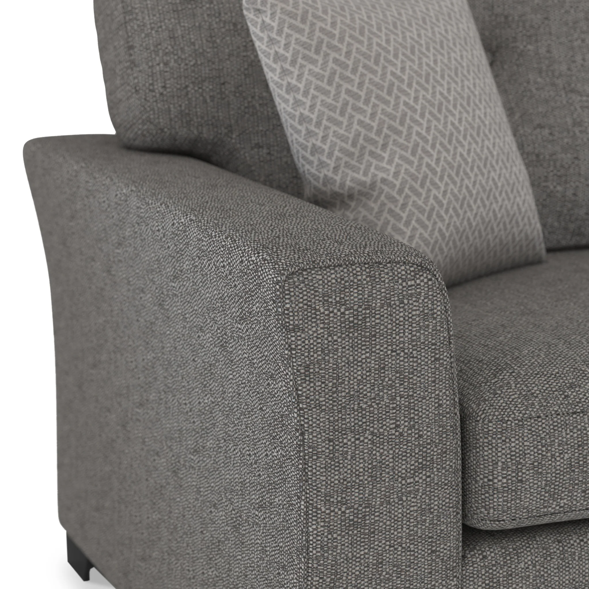 Cheswick Textured Weave Fabric 3 Seater Sofa - Image 25