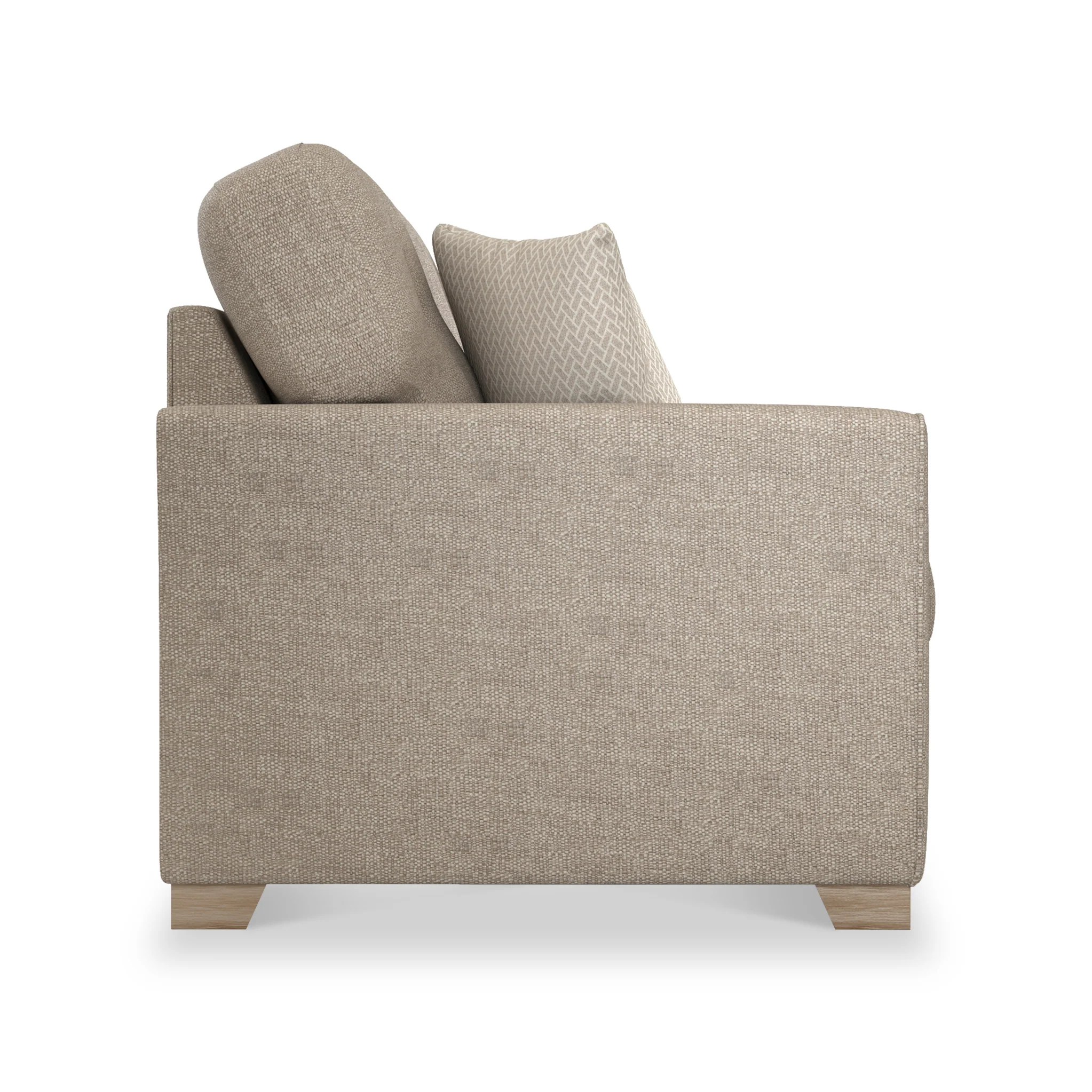 Cheswick Textured Weave Fabric 3 Seater Sofa - Image 6