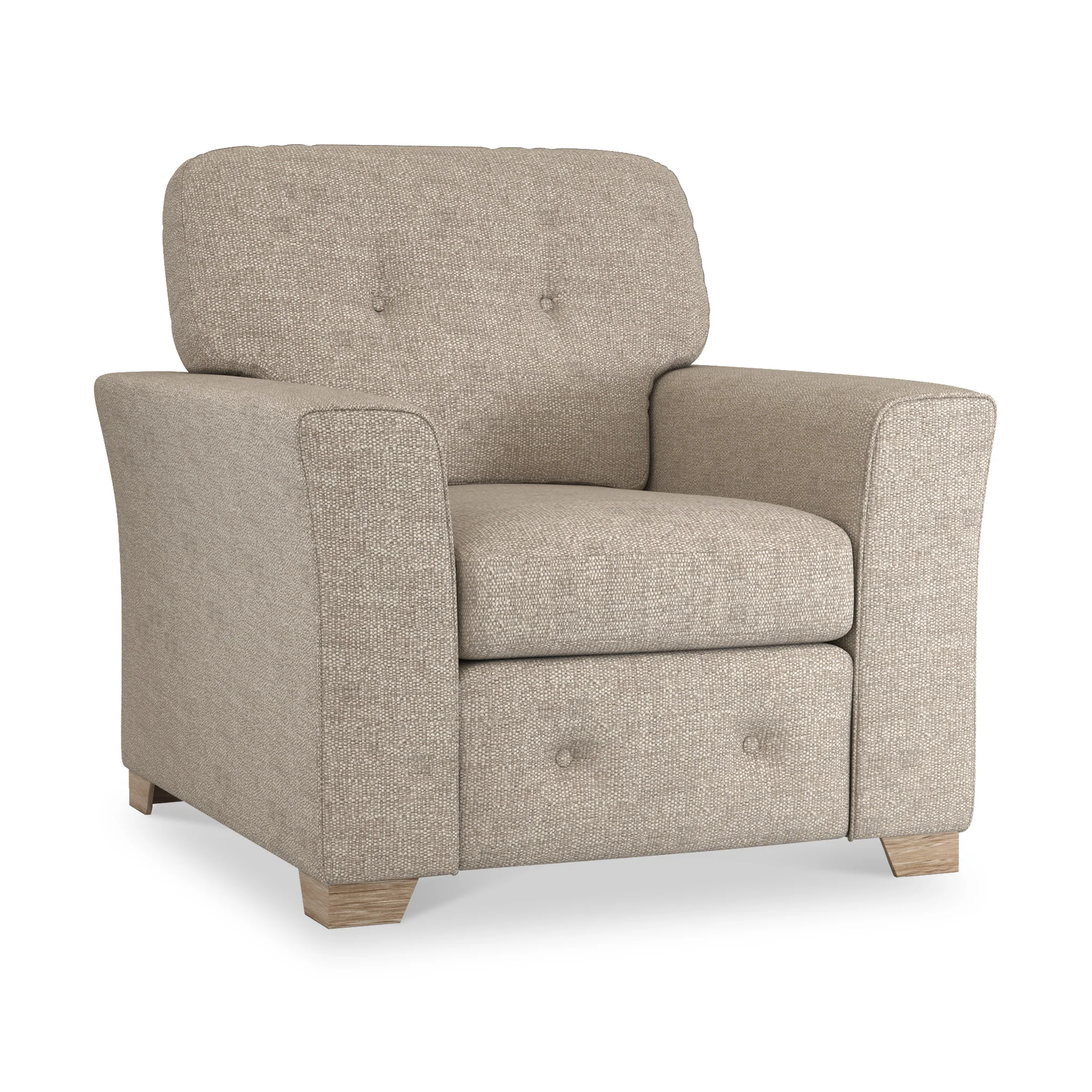 Cheswick Textured Weave Fabric Armchair - Image 11