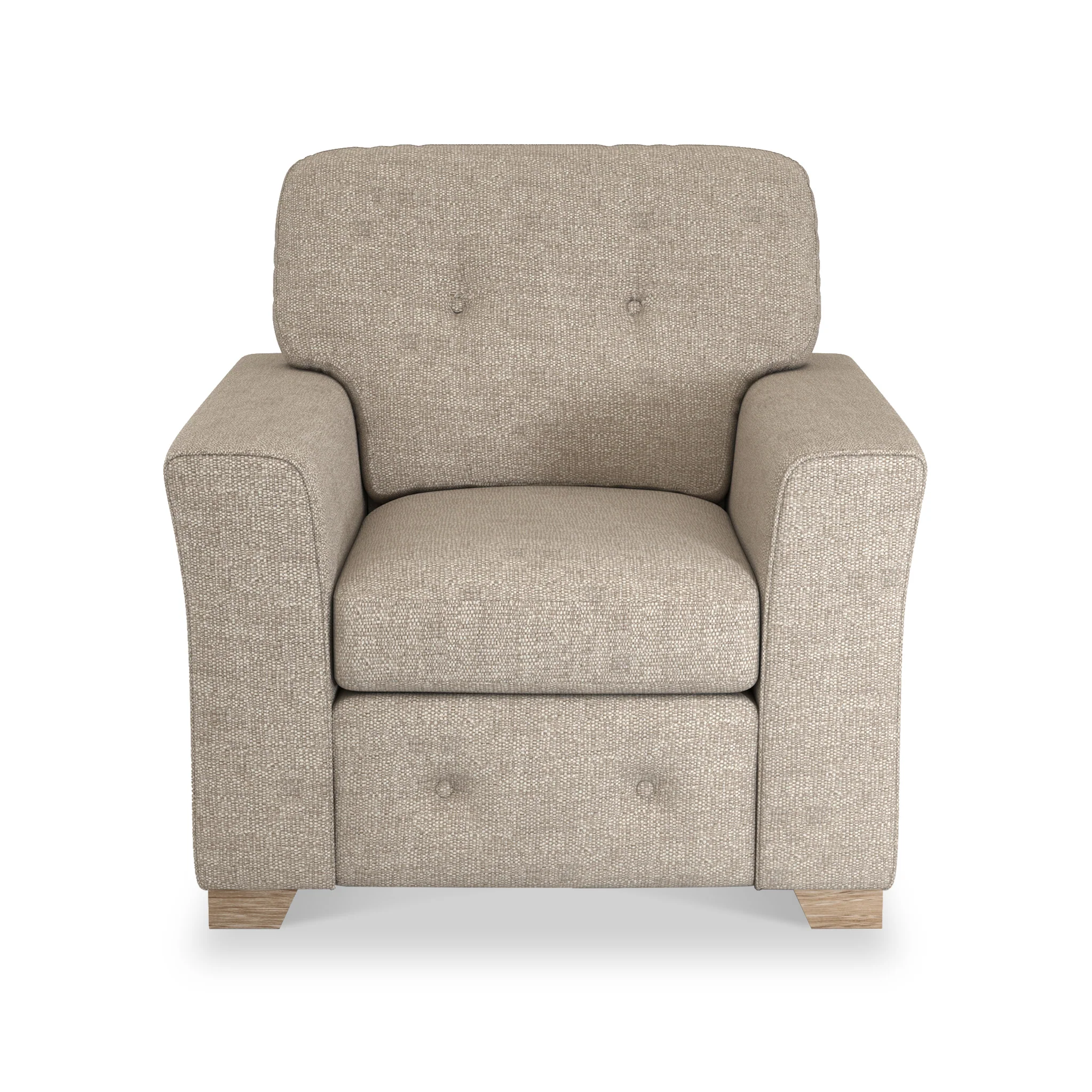 Cheswick Textured Weave Fabric Armchair - Image 13