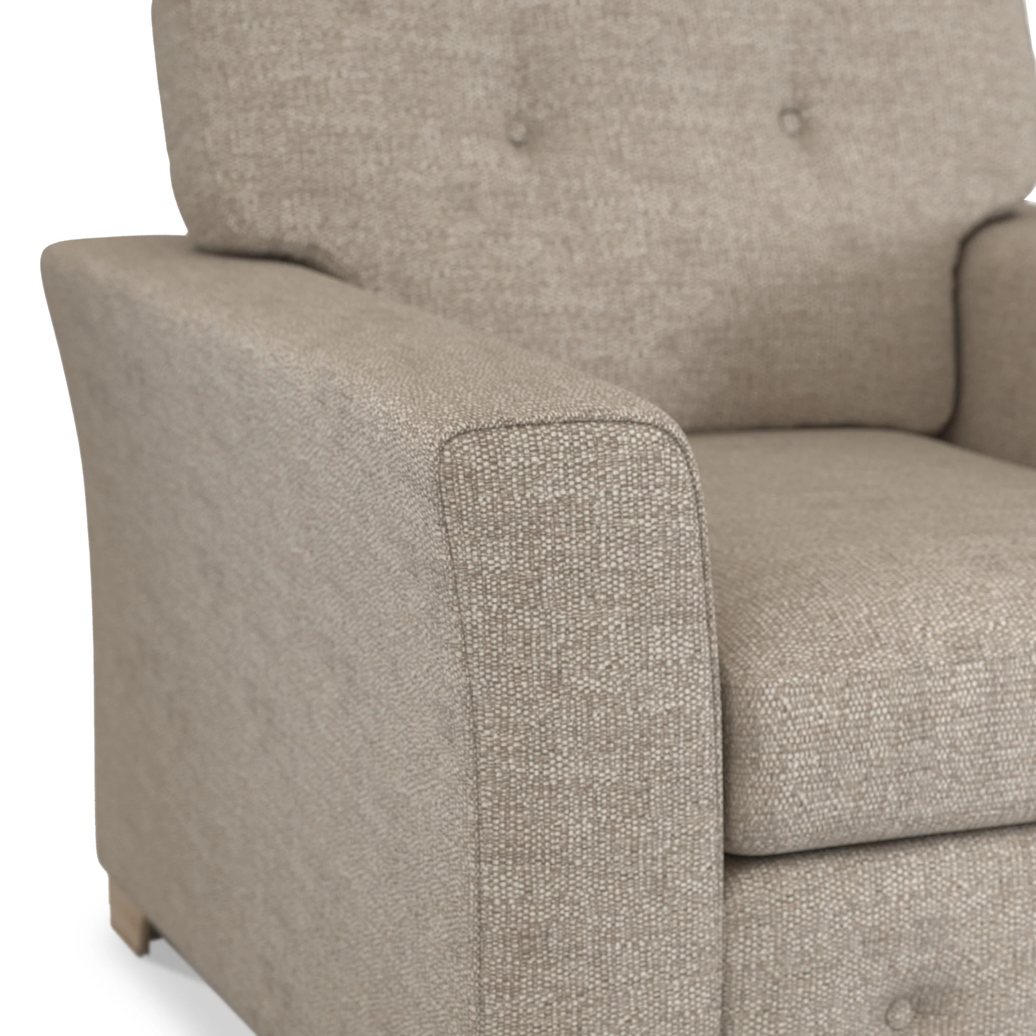 Cheswick Textured Weave Fabric Armchair - Image 17