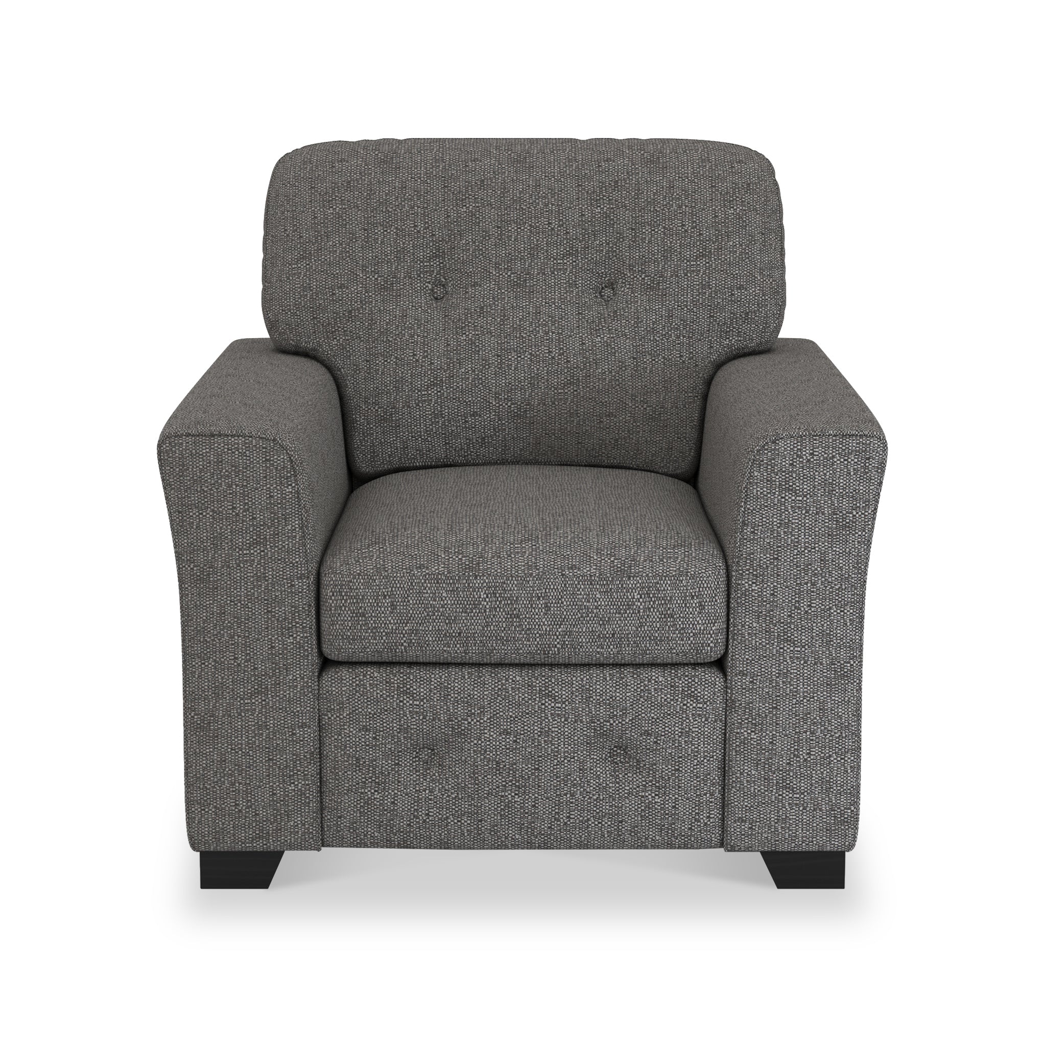 Cheswick Textured Weave Fabric Armchair - Image 3