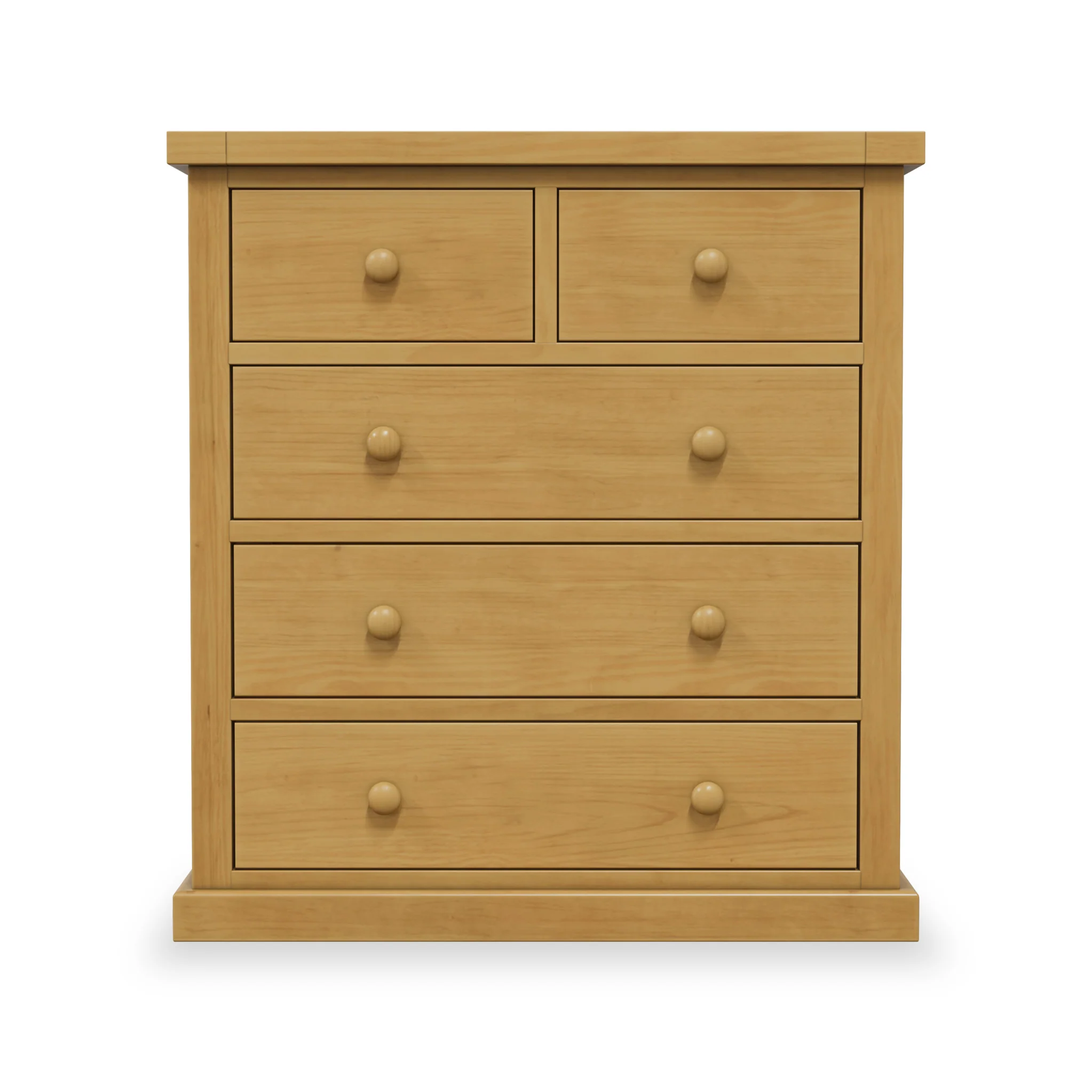 Chiswick Pine 2 over 3 Drawer Chest - Image 3