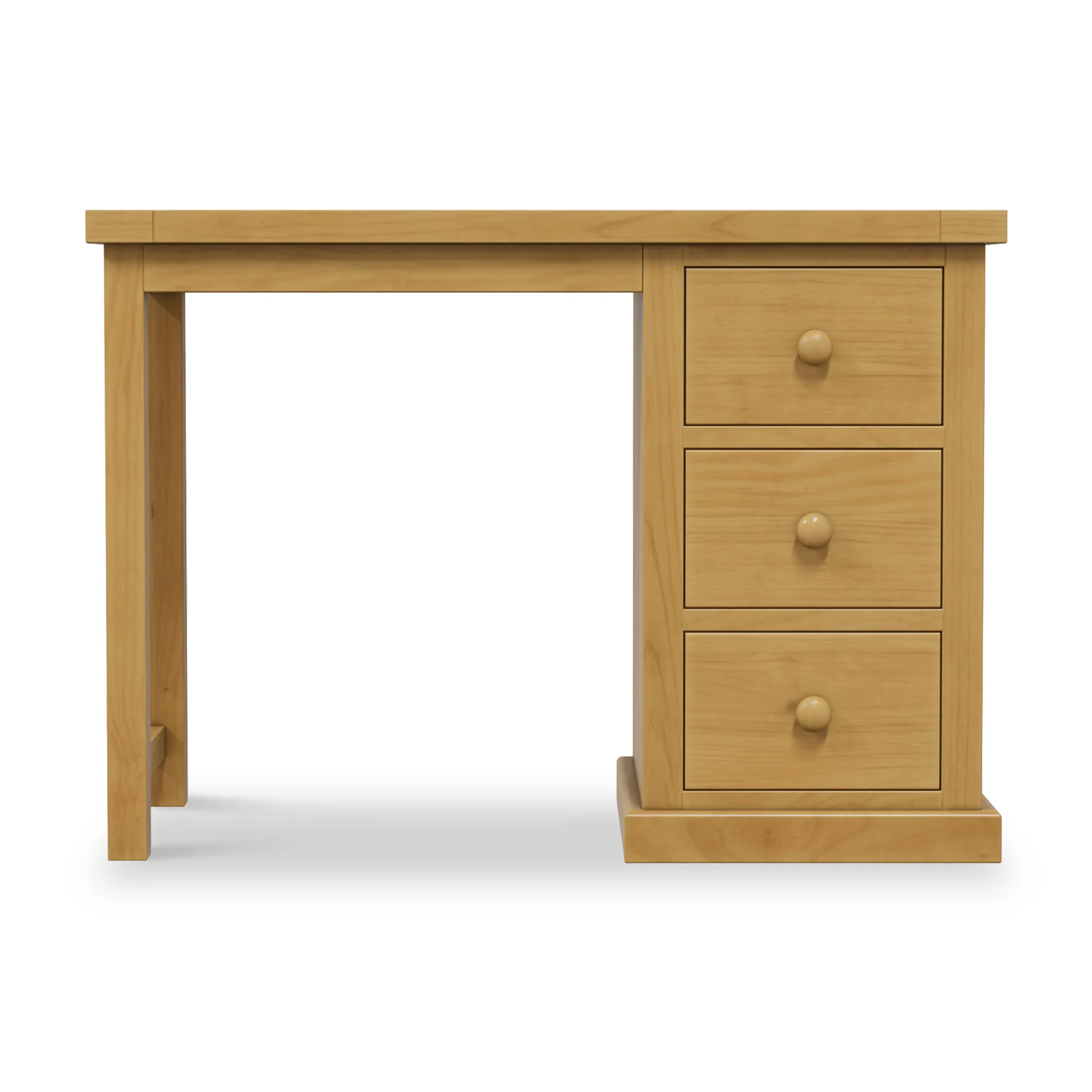 Chiswick Pine 3 Drawer Dressing Table - Image 3