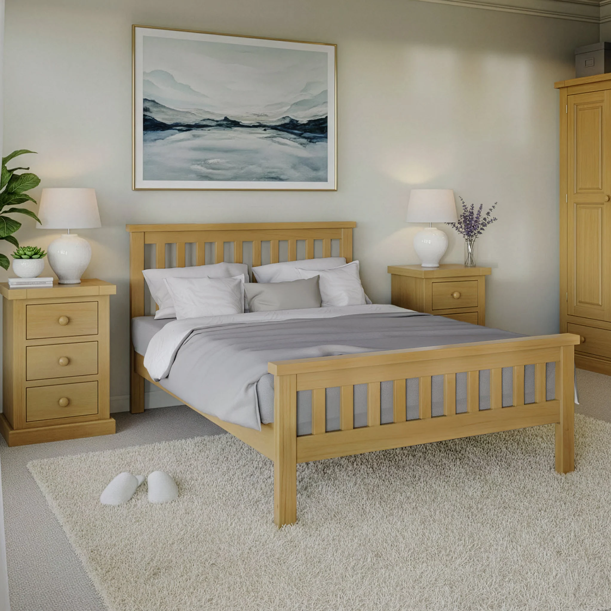 Chiswick Pine Bed Frame - Image 10