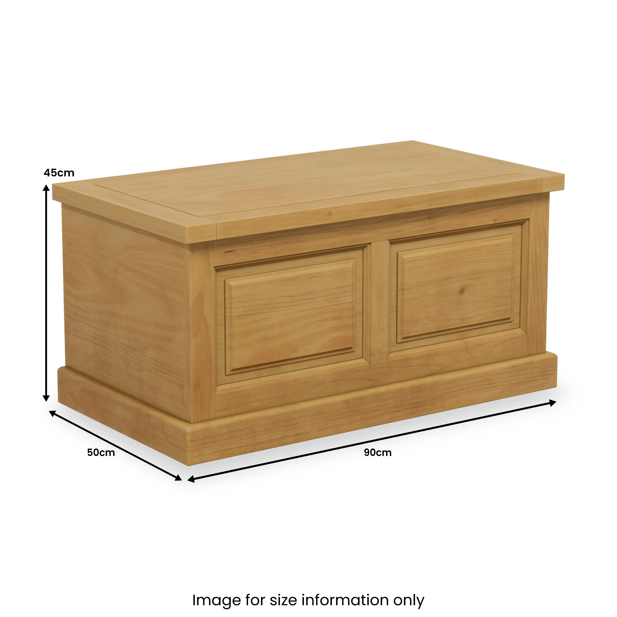 Chiswick Pine Blanket Box - Image 5