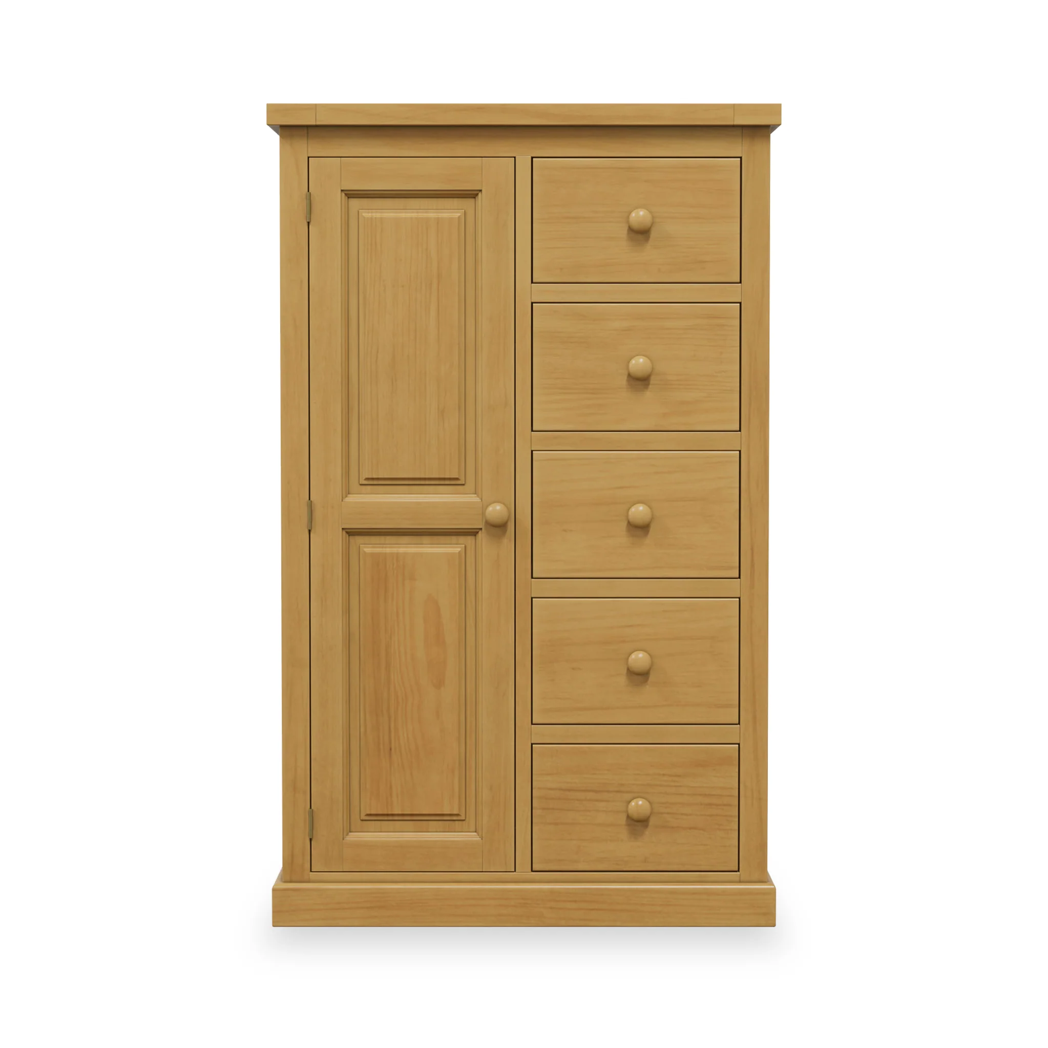 Chiswick Pine Combination Wardrobe - Image 4