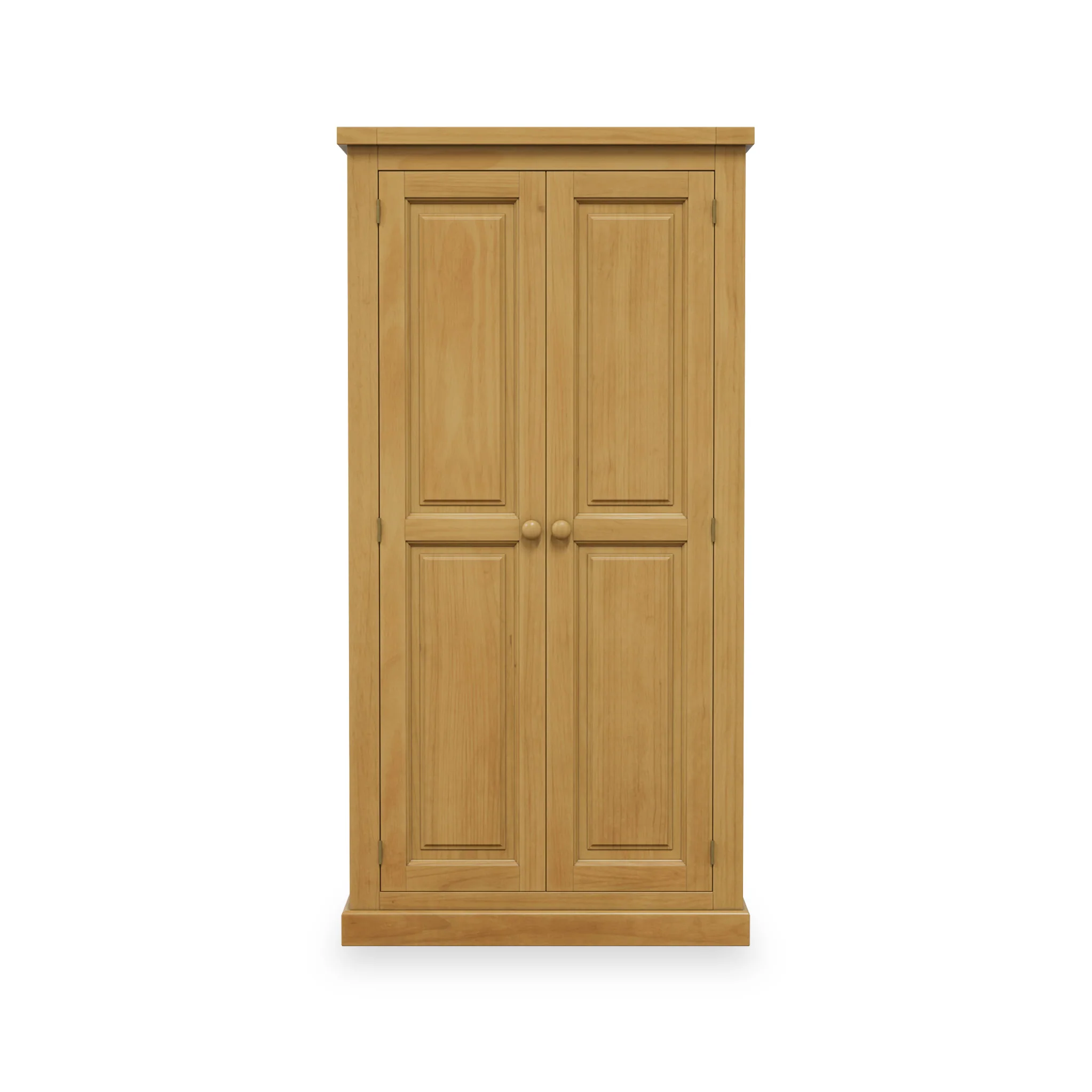 Chiswick Pine Full Hanging Wardrobe - Image 4