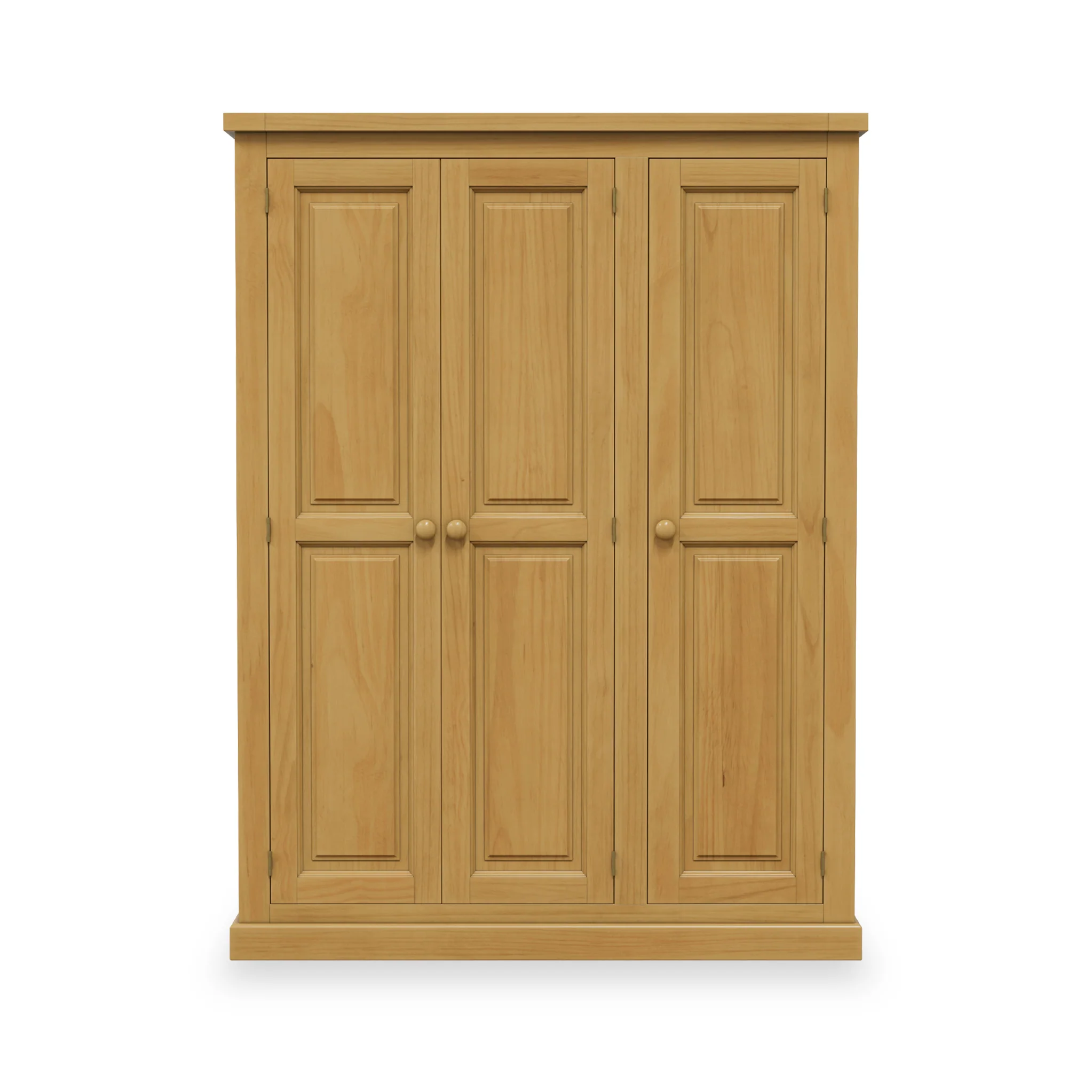 Chiswick Pine Triple Wardrobe - Image 4