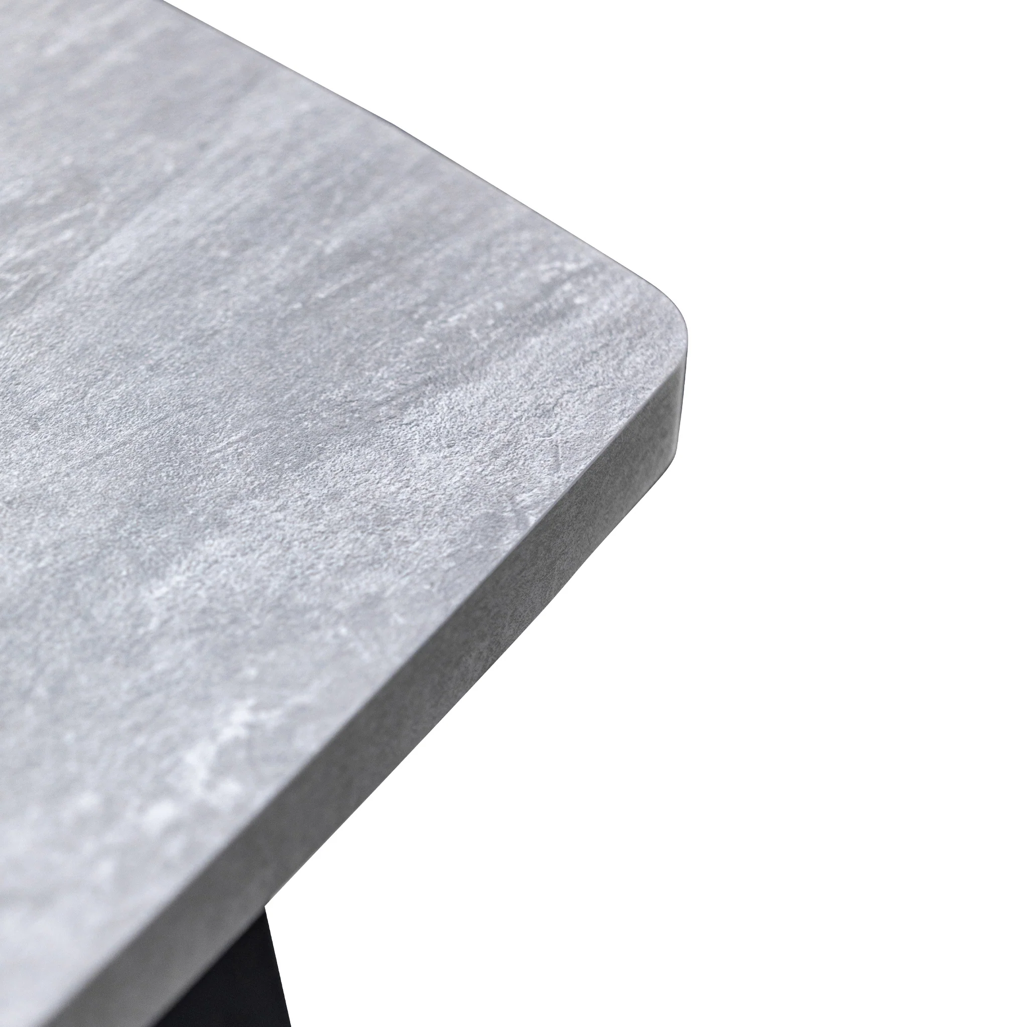 Ciara 160cm Light Grey Dining Table - Image 3
